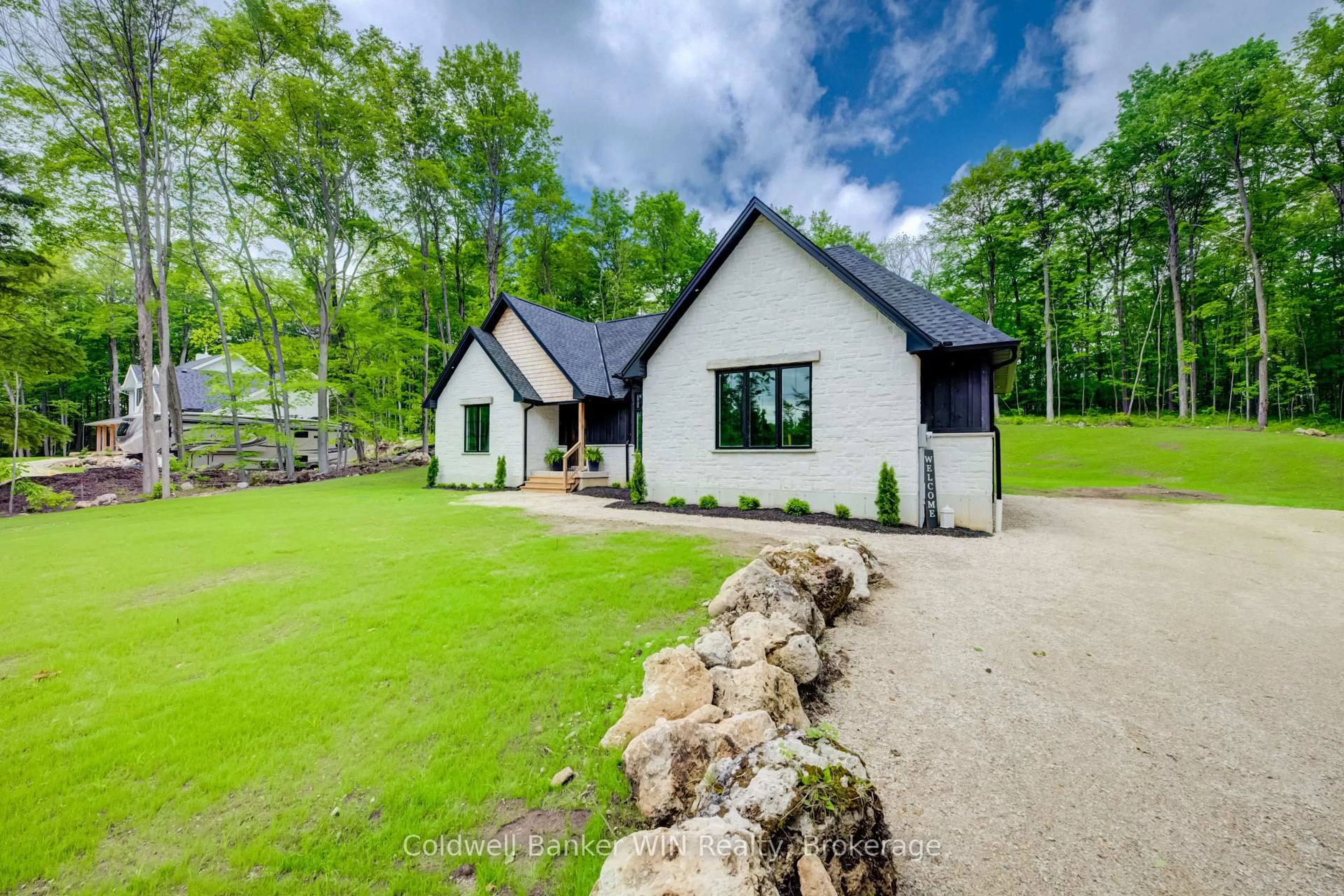 A pic from outside/outdoor area/front of a property/back of a property/a pic from drone, unknown for 263063 Wilder Lake Rd, Southgate Ontario N0G 1R0