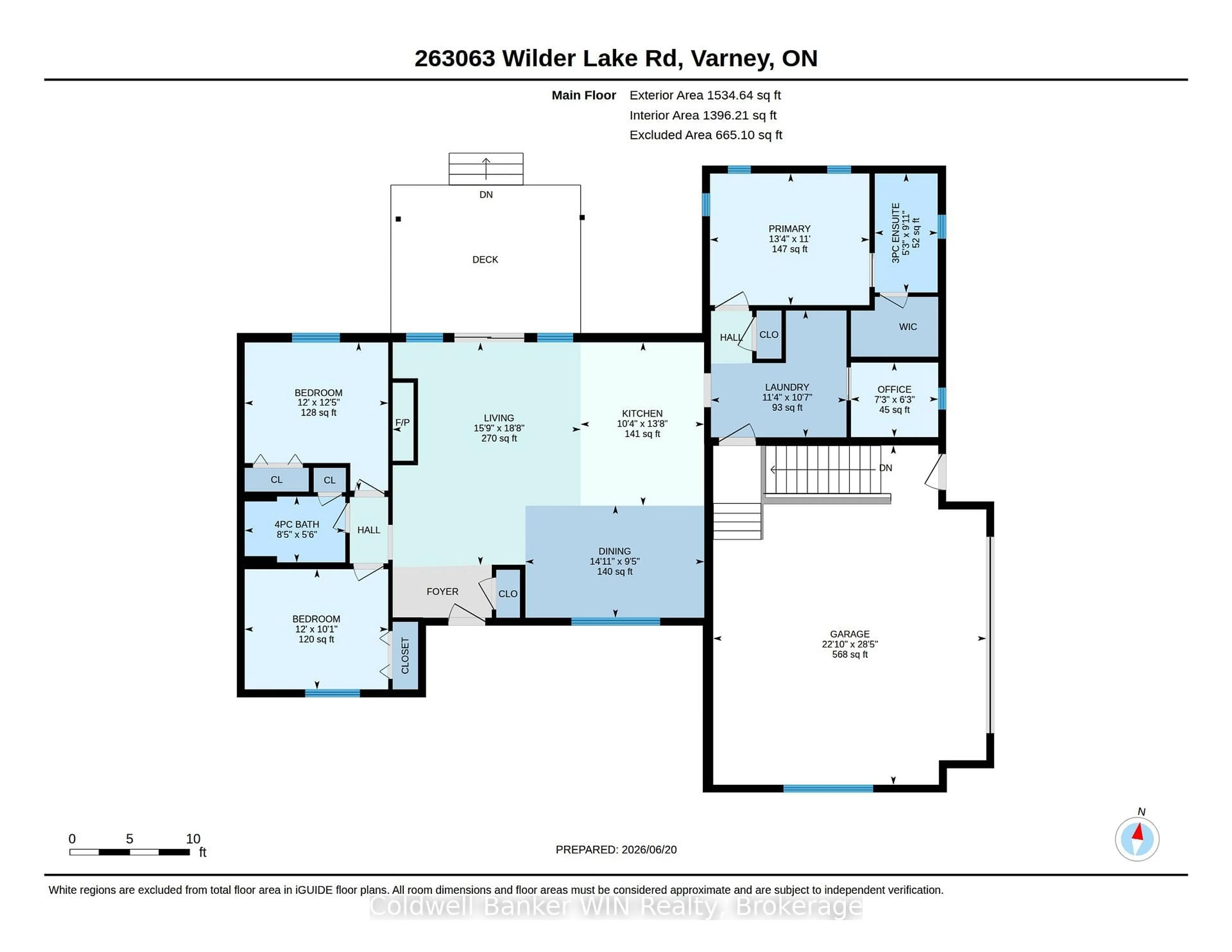 Floor plan for 263063 Wilder Lake Rd, Southgate Ontario N0G 1R0