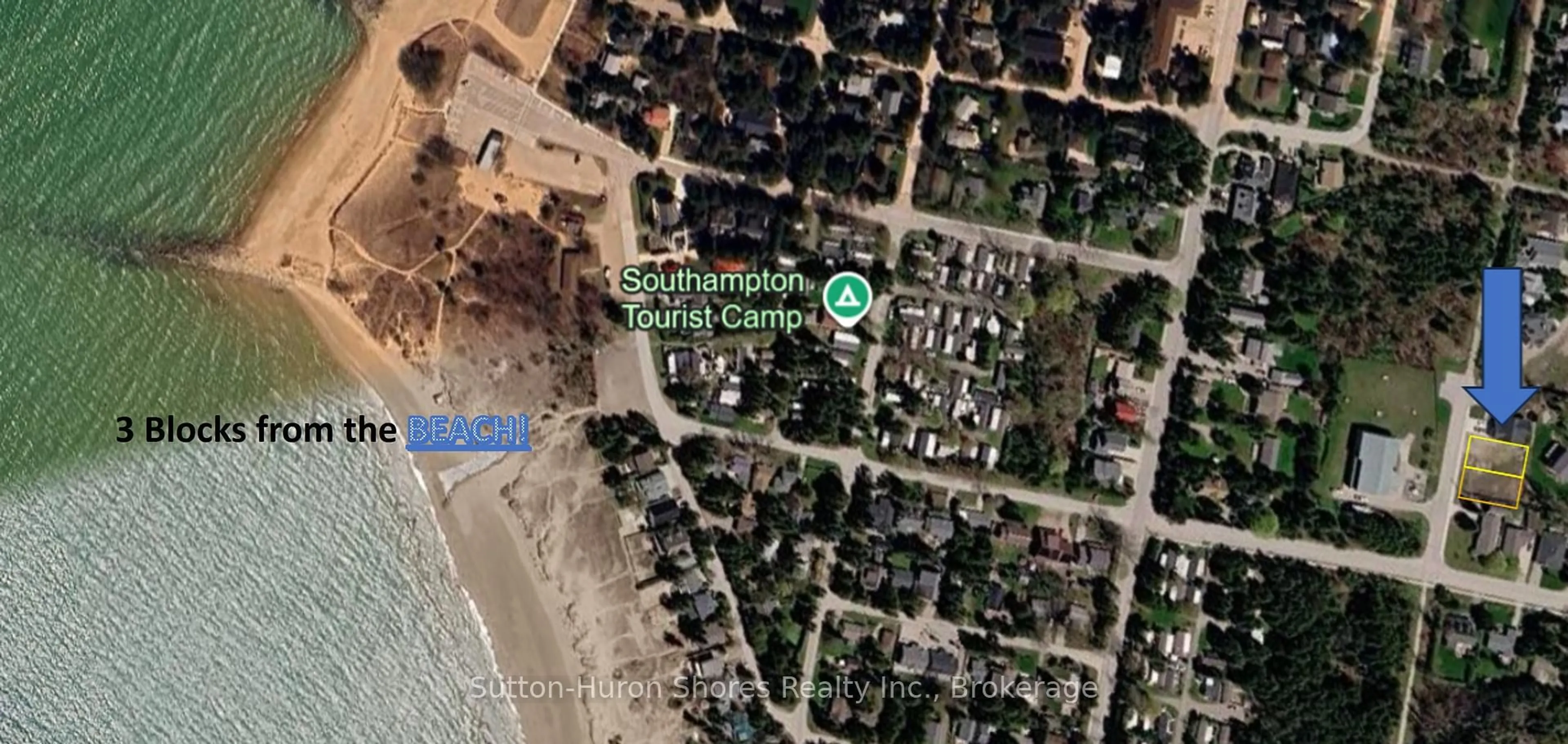 Picture of a map for 282 Grosvenor St, Saugeen Shores Ontario N0H 2L0