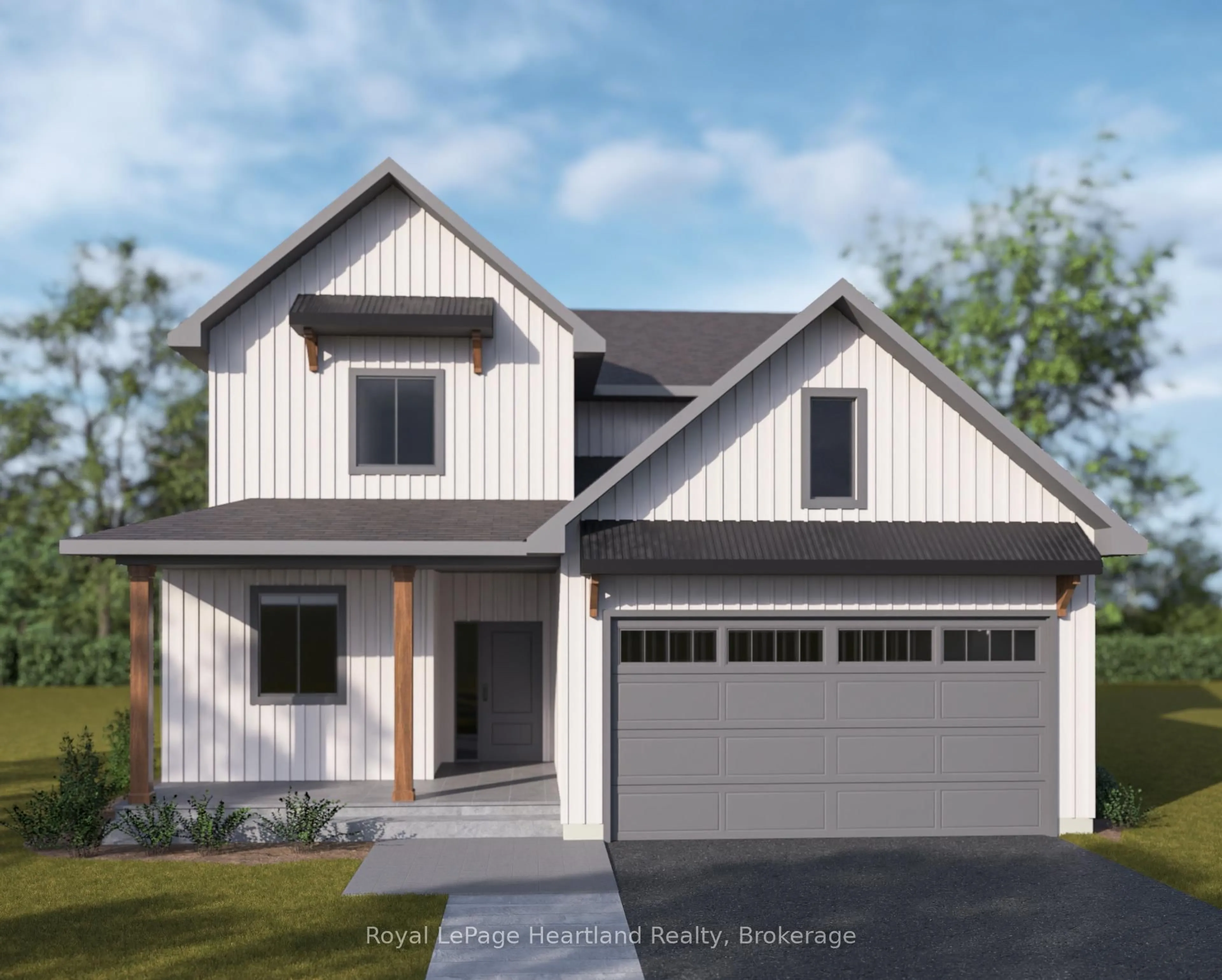 Home with vinyl exterior material, street for 487 Woodridge Dr, Goderich Ontario N7A 0C7