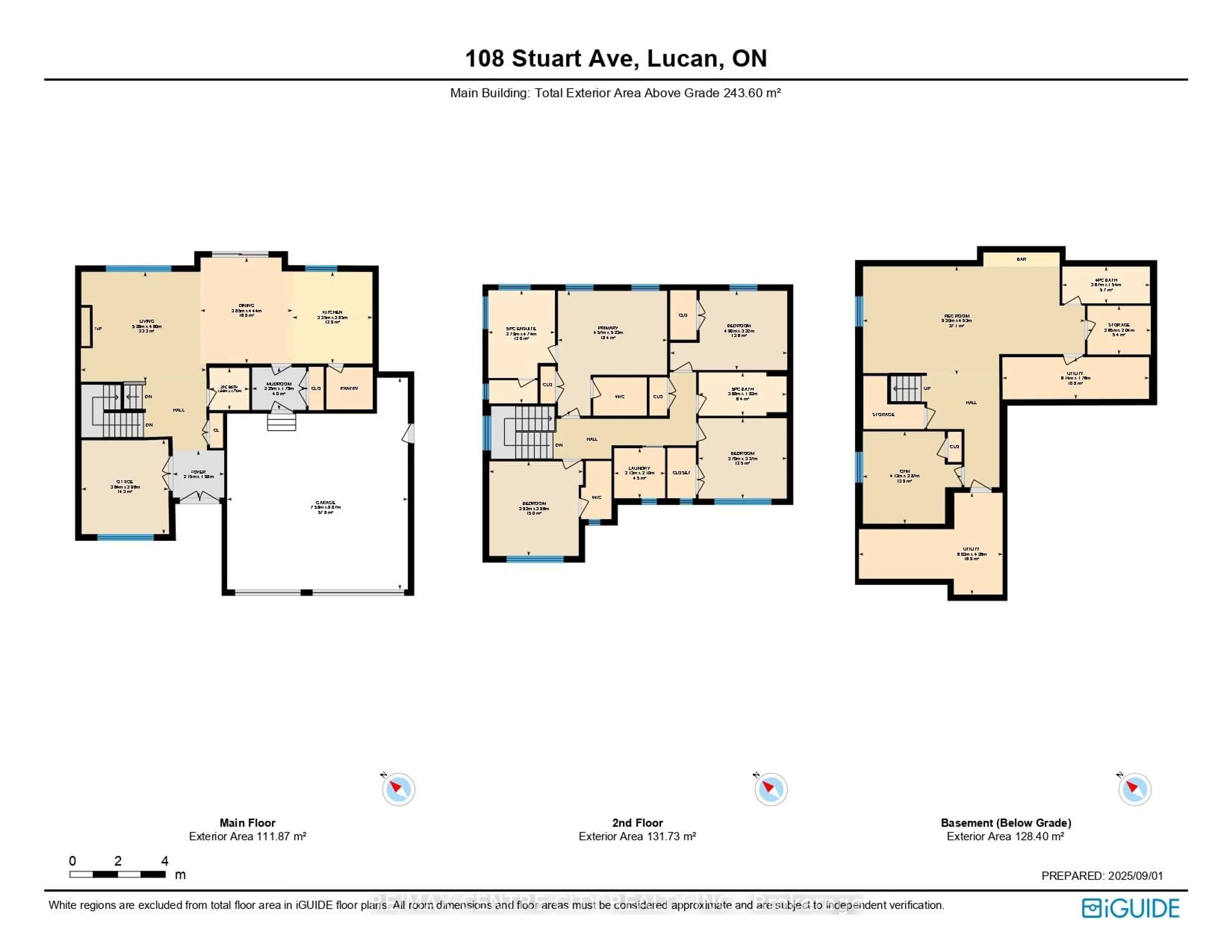 Floor plan for 108 Stuart Ave, Lucan Biddulph Ontario N0M 2J0