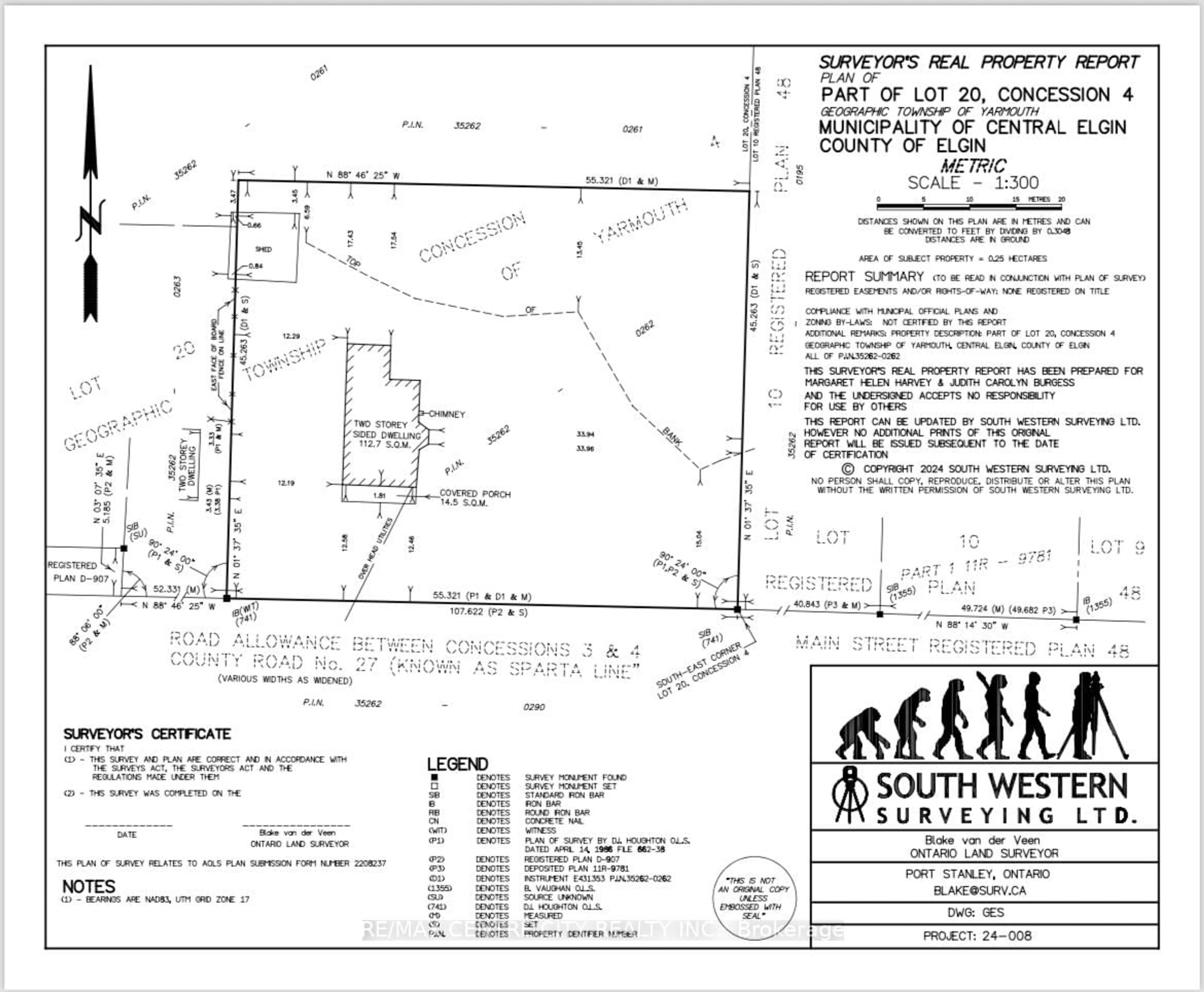 Floor plan for 46124 Sparta Line, Central Elgin Ontario N5P 3S8