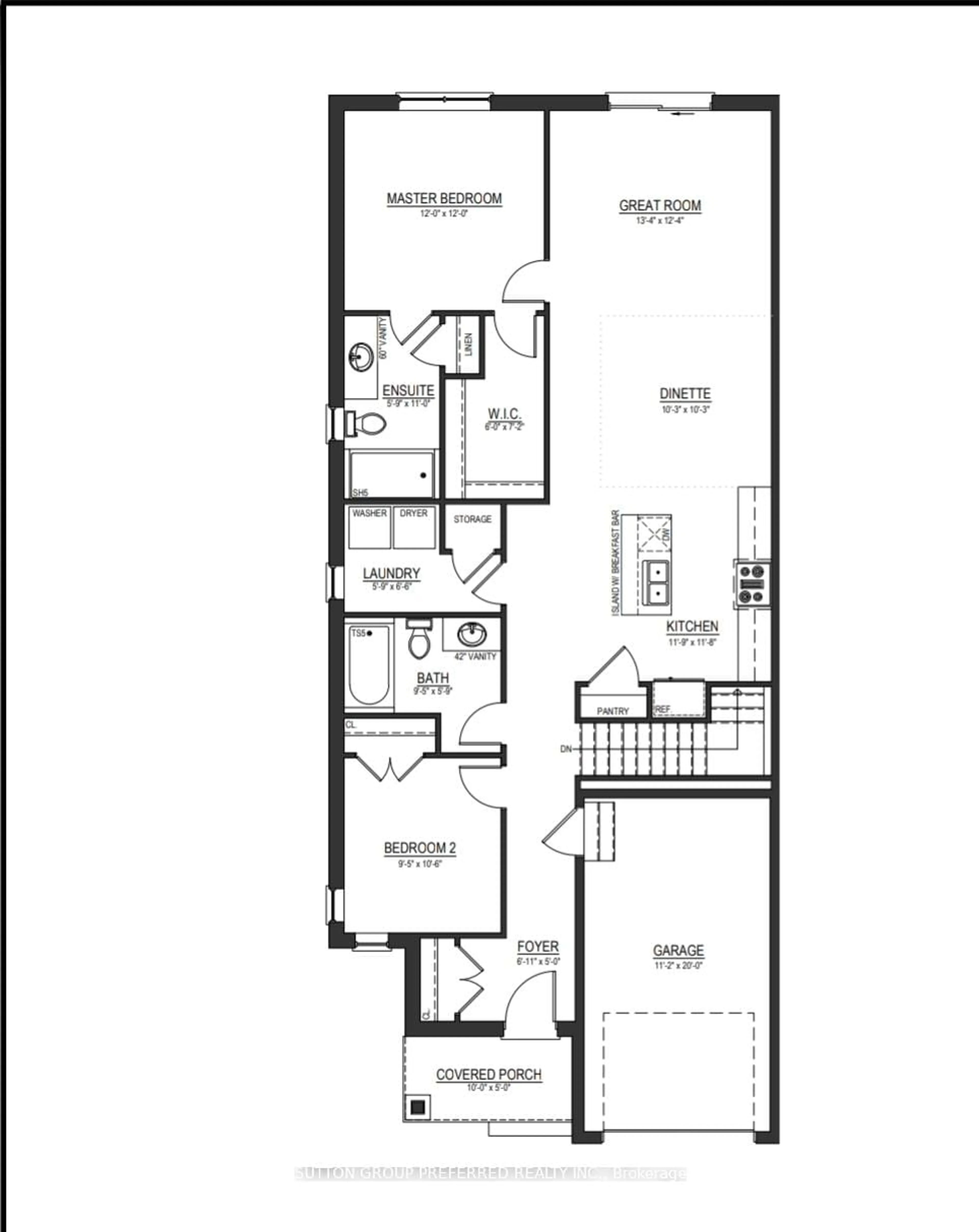 Floor plan for 66 Stoss St, Southwold Ontario N0L 2E0