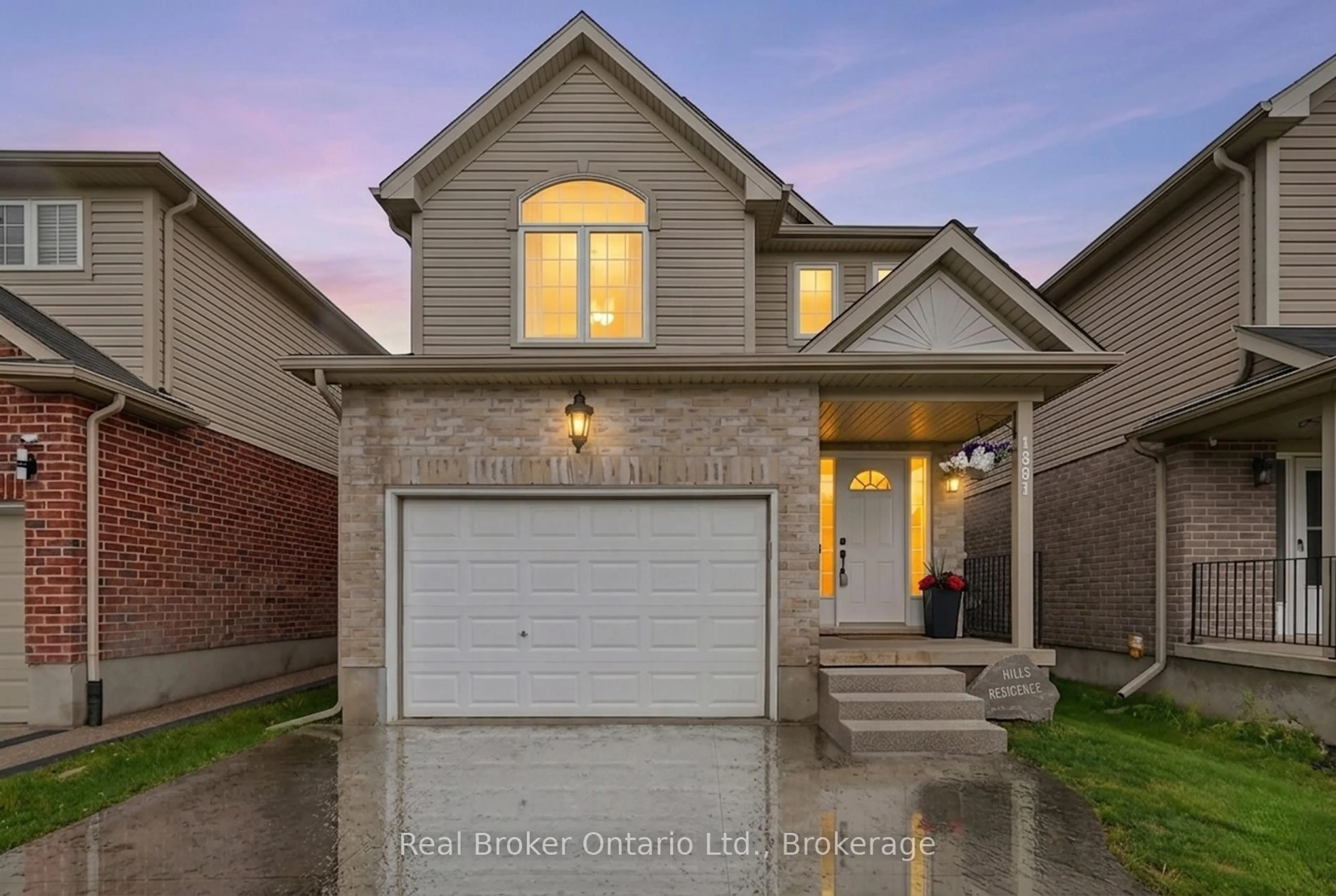 Home with brick exterior material, street for 1381 Old Zeller Dr, Kitchener Ontario N2A 0C6