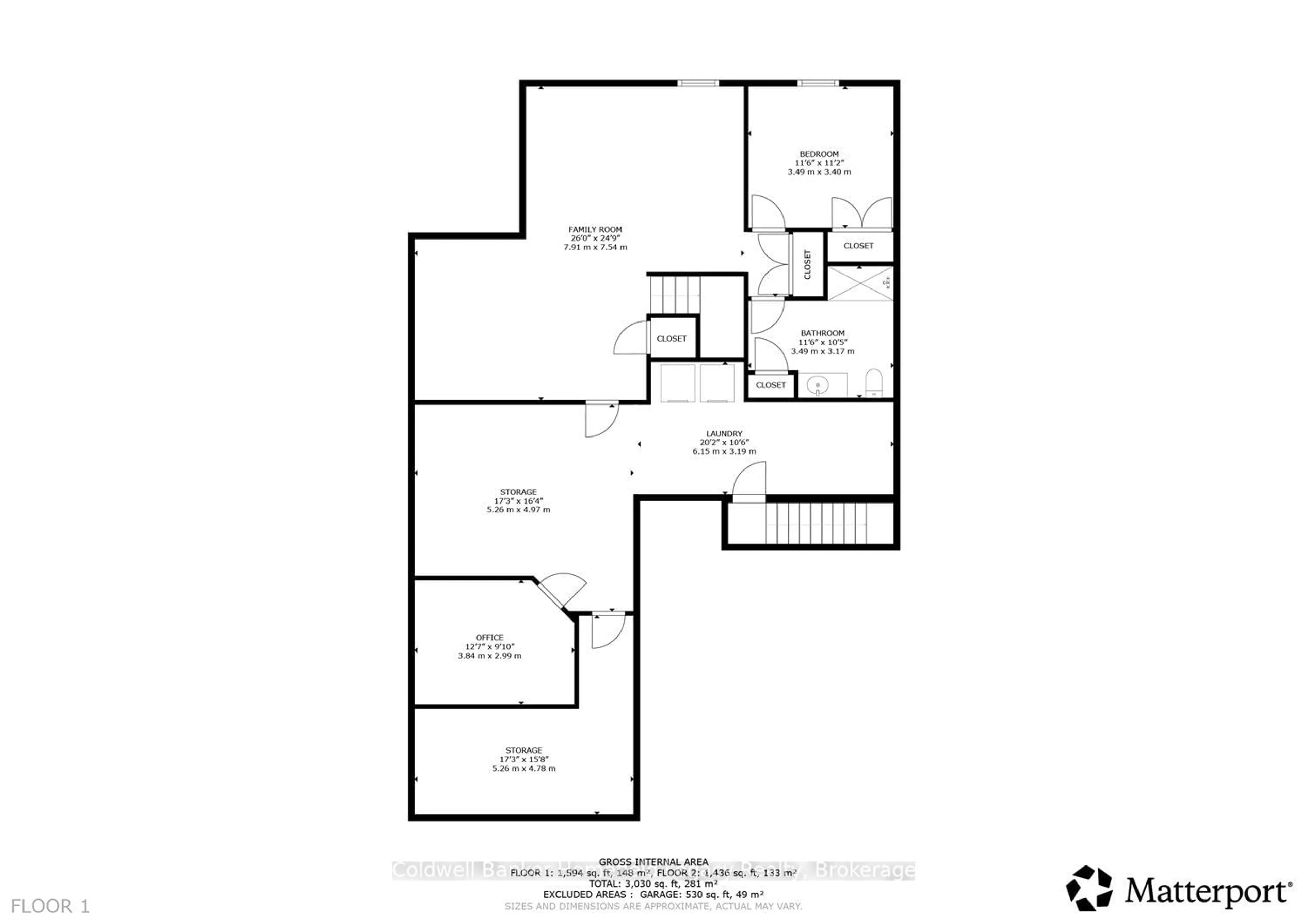 Floor plan for 46 Trillium Cres, St. Marys Ontario N4X 0A2