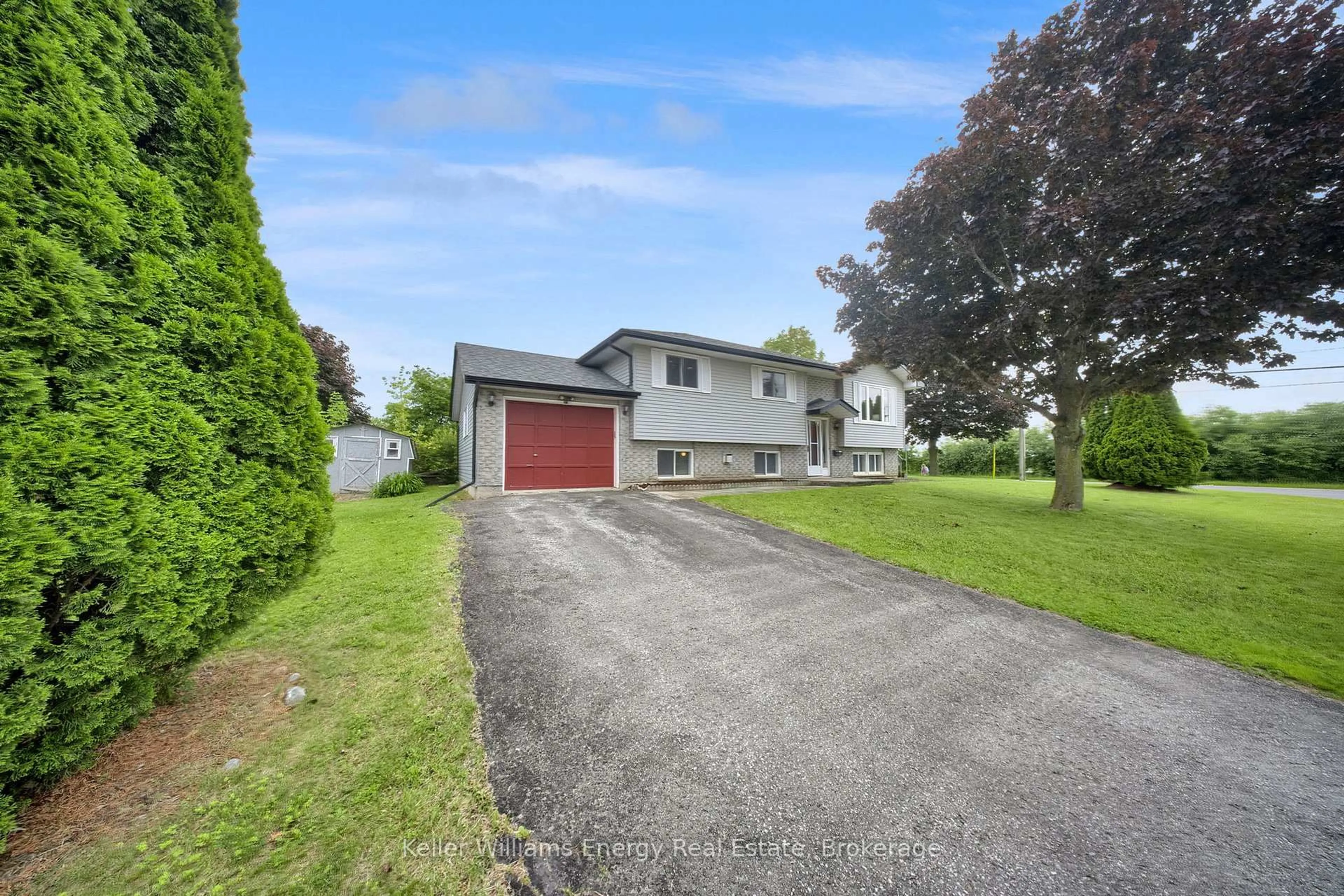A pic from outside/outdoor area/front of a property/back of a property/a pic from drone, street for 428 Otonabee Dr, Peterborough Ontario K9J 7R1