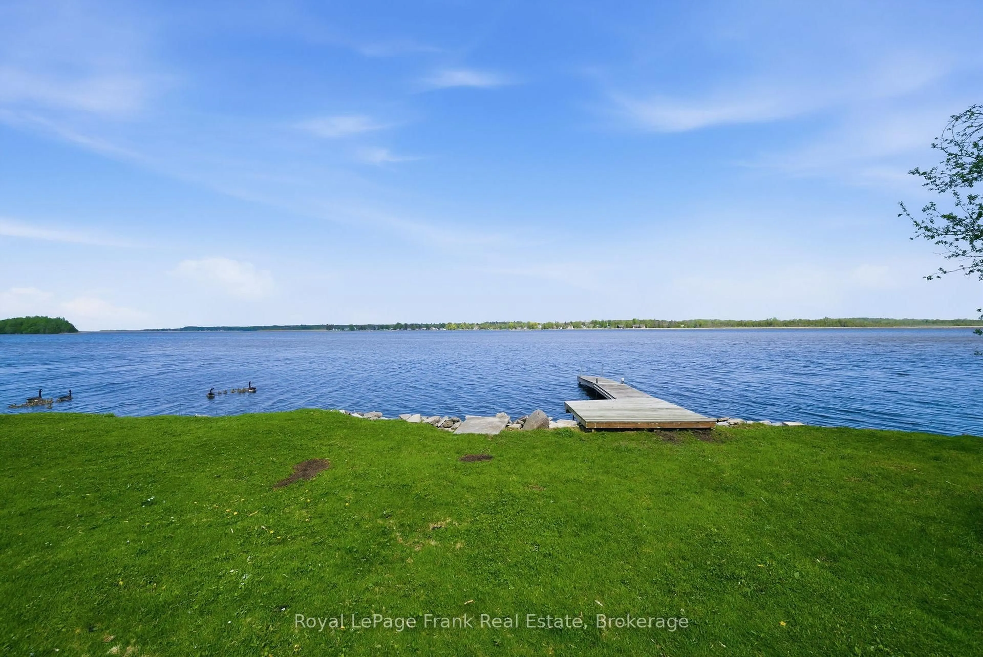 A pic from outside/outdoor area/front of a property/back of a property/a pic from drone, water/lake/river/ocean view for 54 Butternut Dr, Kawartha Lakes Ontario K9V 4R1