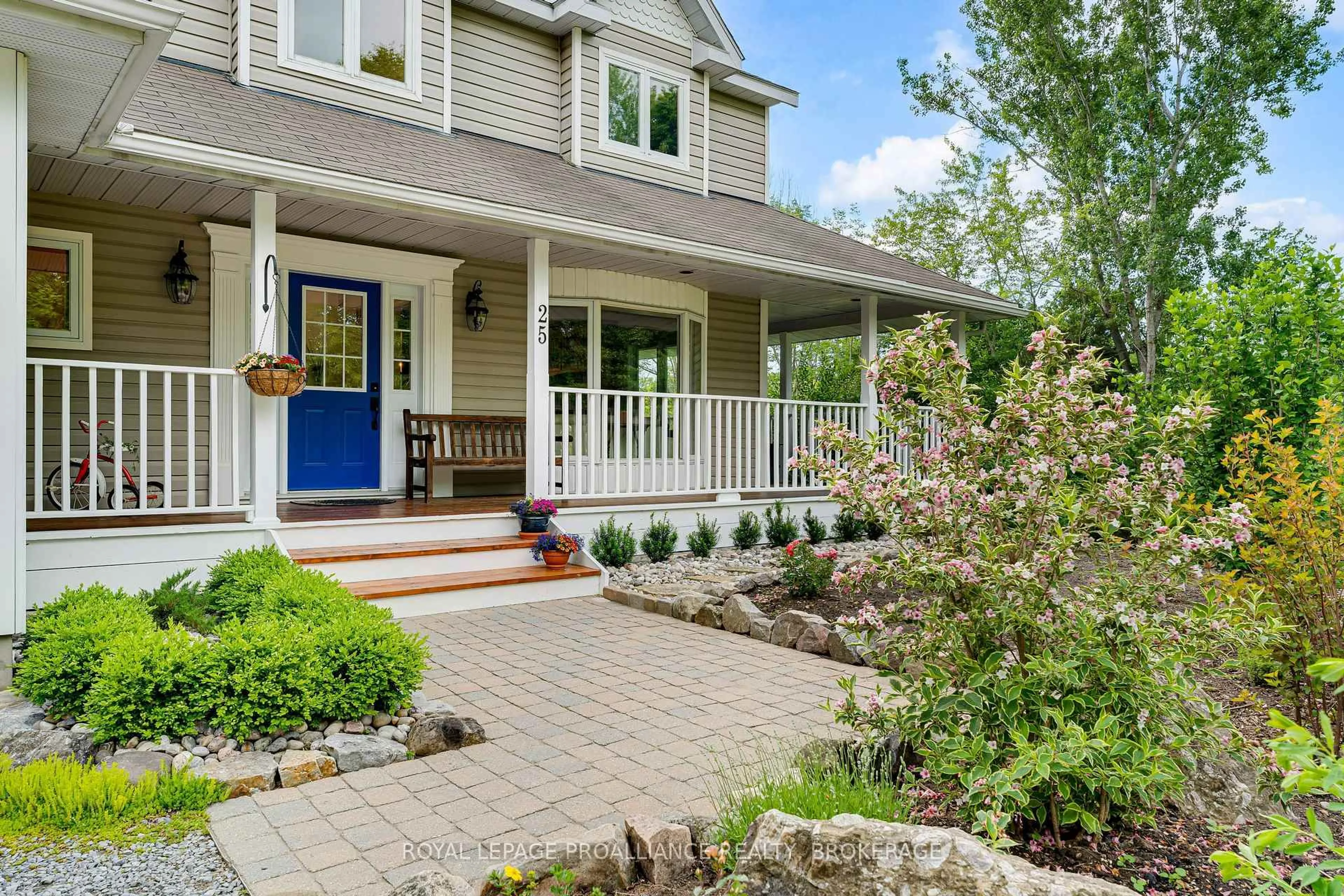 Home with brick exterior material, street for 25 Howe Island Ferry Rd, Kingston Ontario K7L 4V1