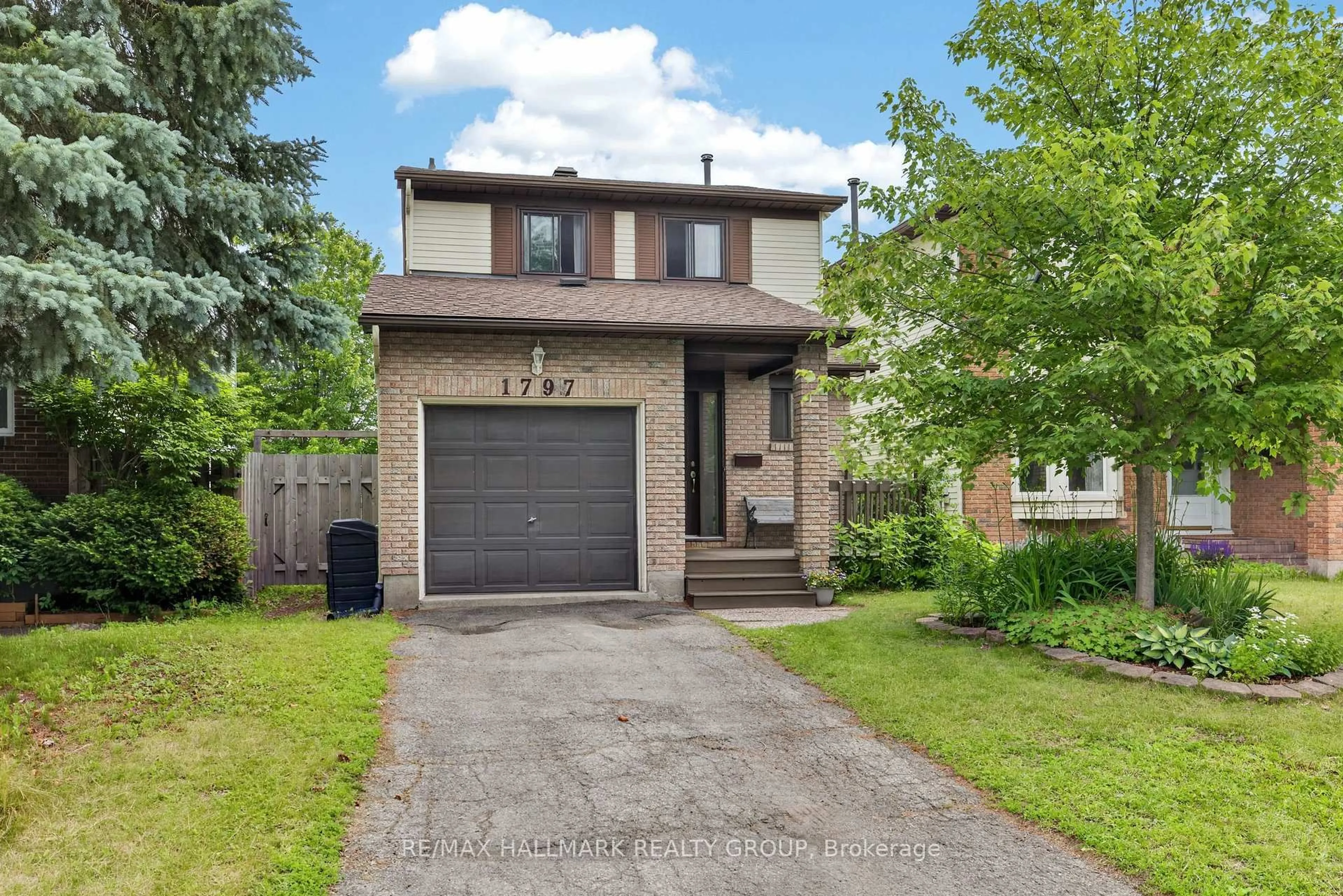 Home with brick exterior material, street for 1797 Bromont Way, Orleans Ontario K1C 5J7