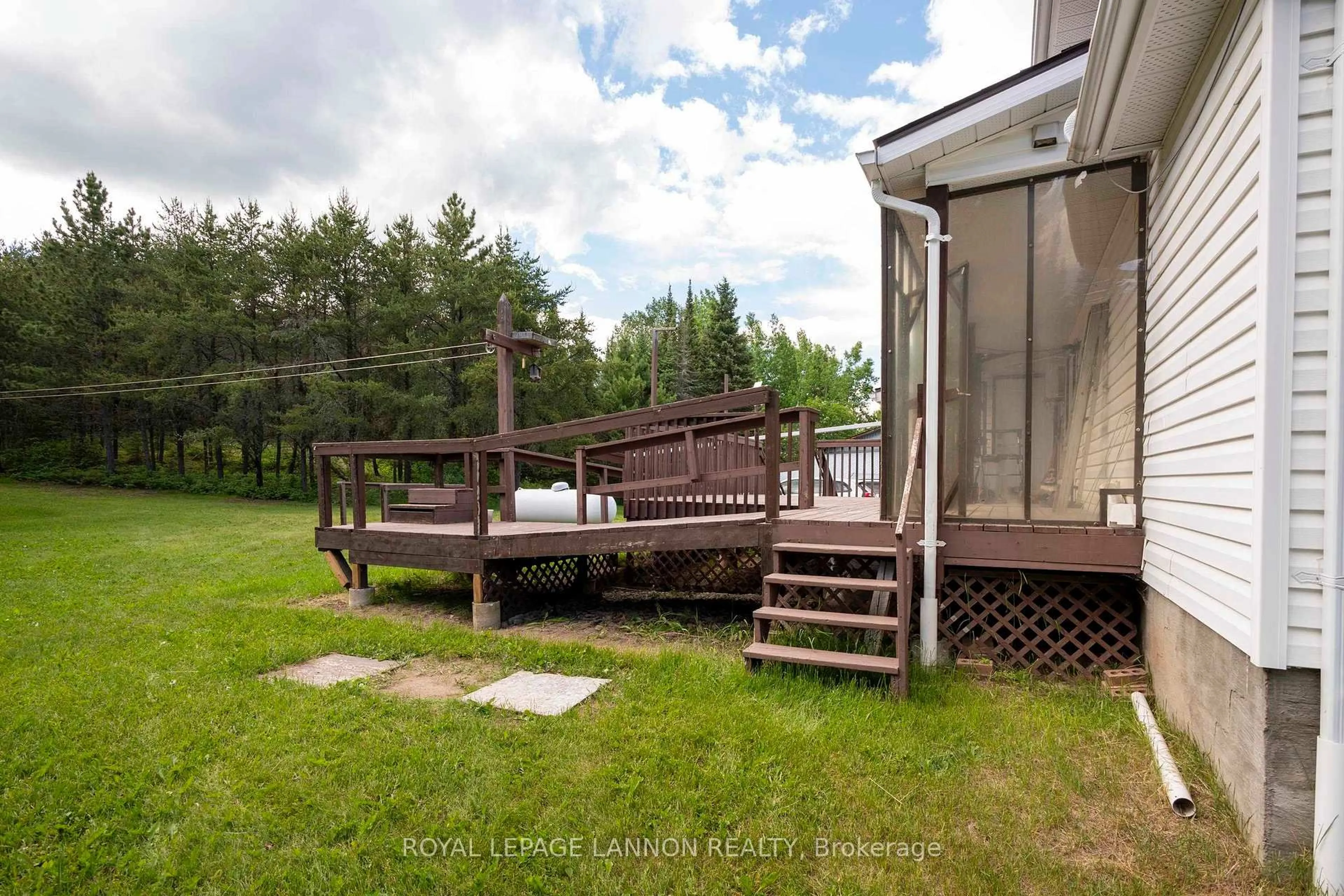 Patio, water/lake/river/ocean view for 169 Centre Rd, Thunder Bay Remote Area Ontario P0T 1X0