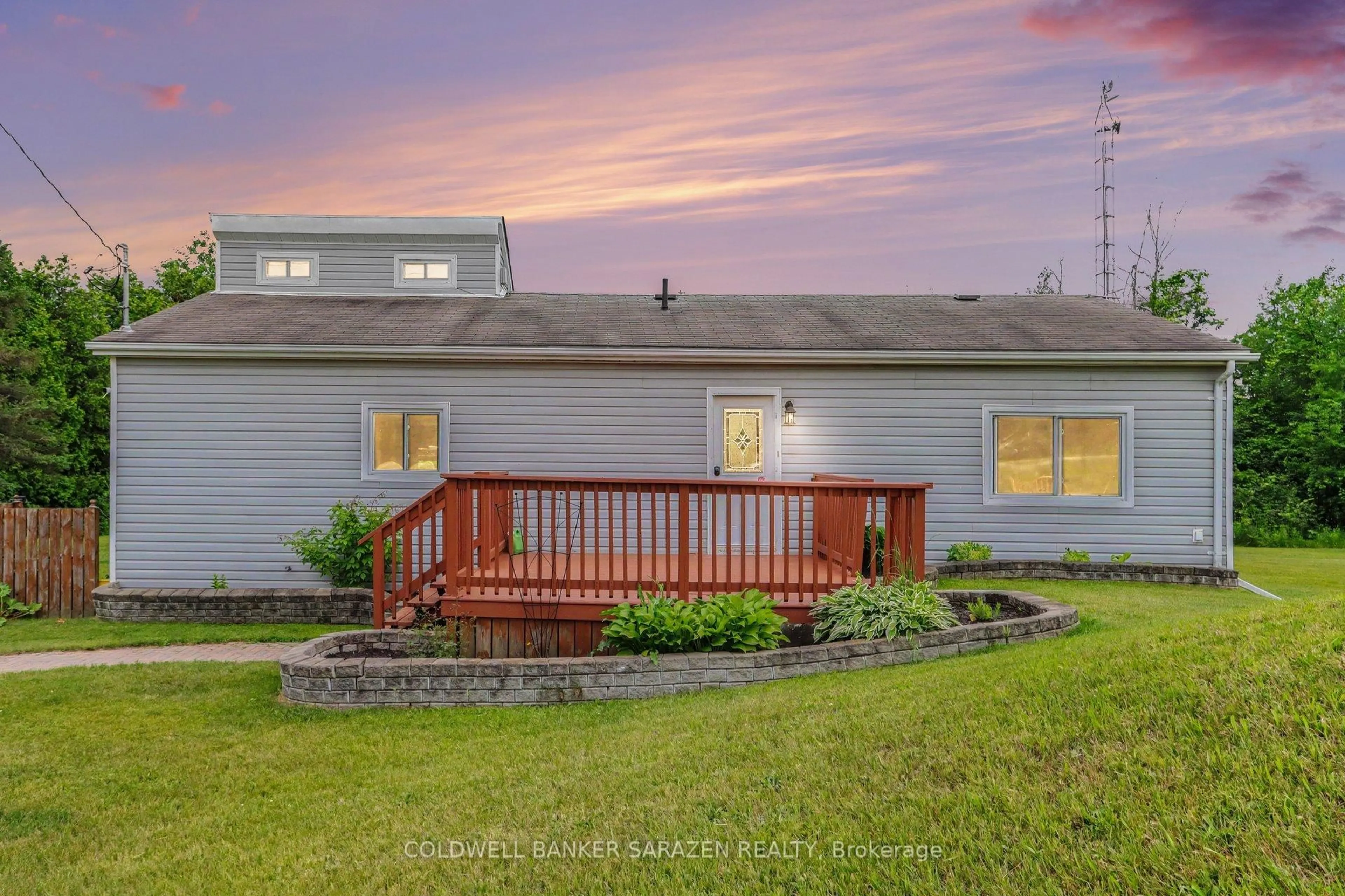 A pic from outside/outdoor area/front of a property/back of a property/a pic from drone, water/lake/river/ocean view for 2695 Rosedale Rd, Smiths Falls Ontario K7A 4S4