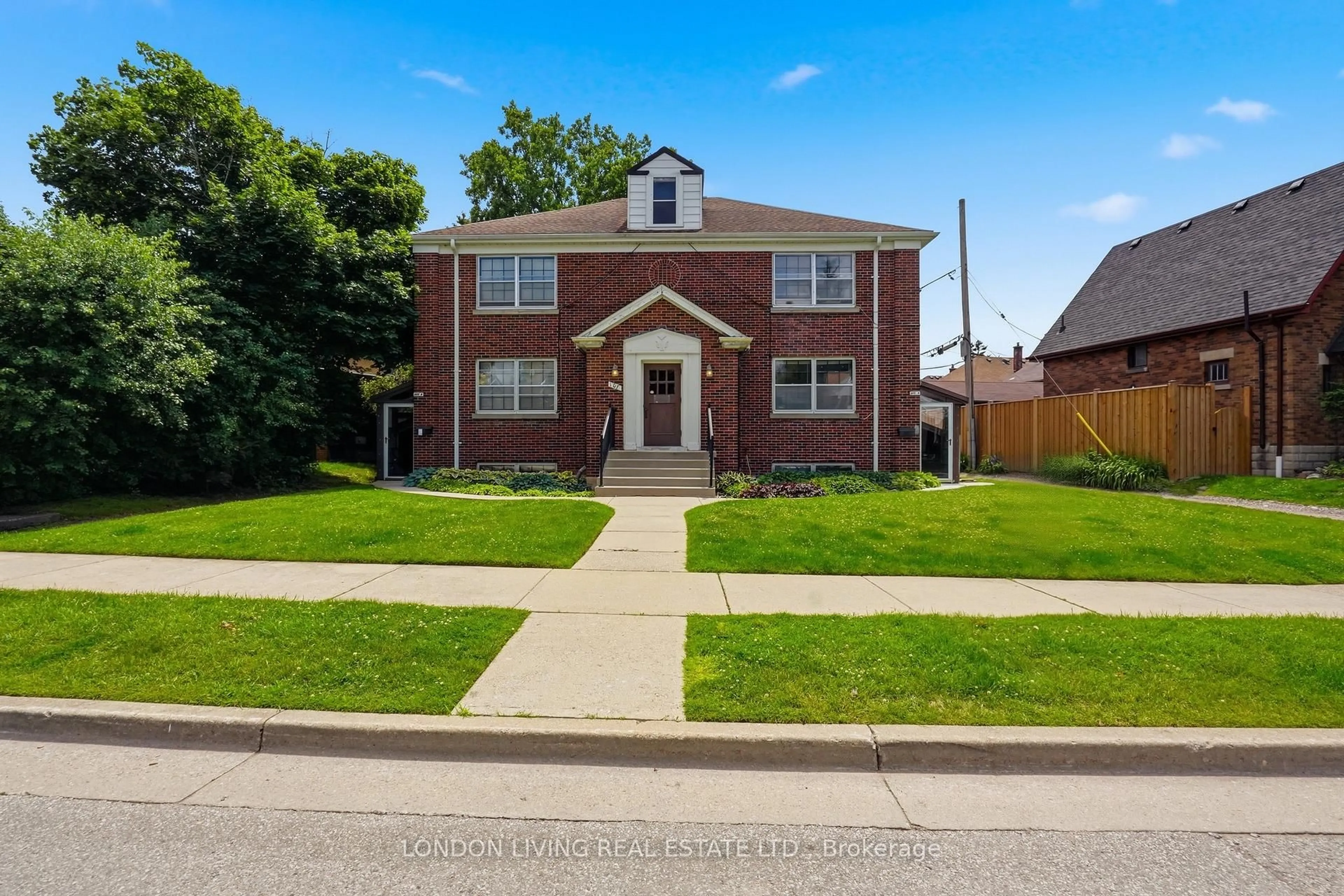Home with brick exterior material, street for 107 Windsor Cres, London South Ontario N6C 1V9