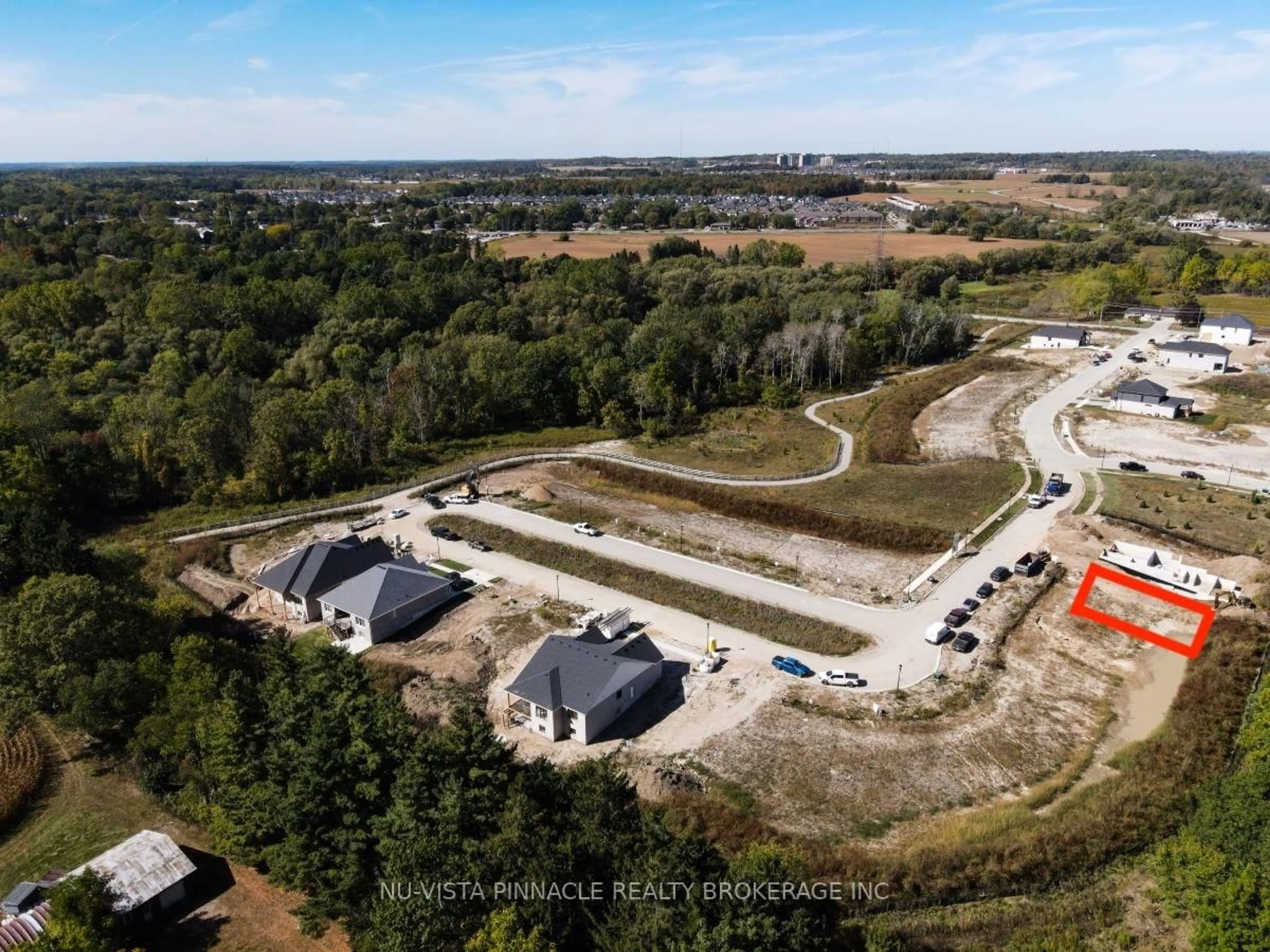 A pic from outside/outdoor area/front of a property/back of a property/a pic from drone, unknown for 4332 Green Bend, London South Ontario N6P 1J9
