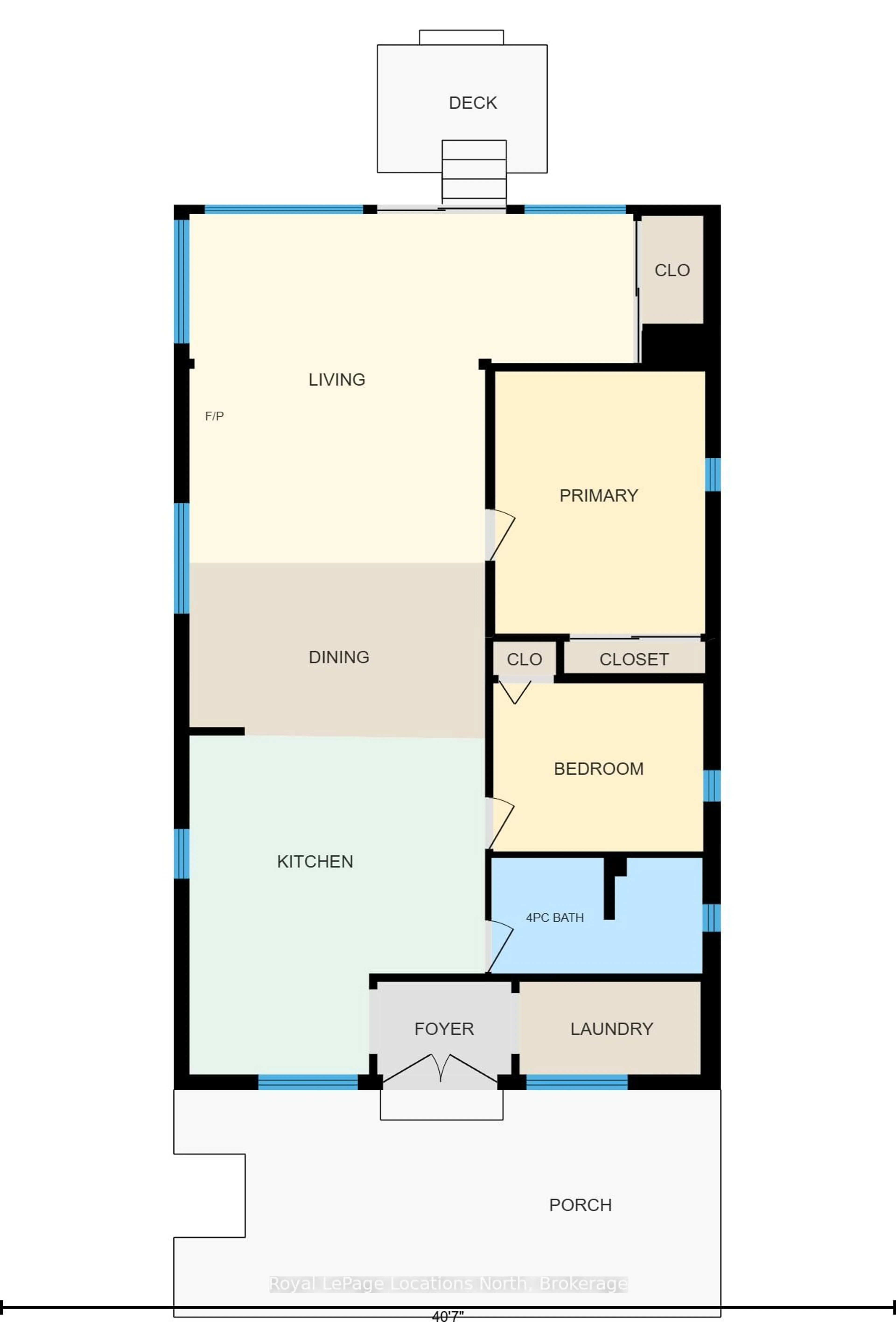Floor plan for 233 Brophy's Lane, Blue Mountains Ontario L9Y 0K5