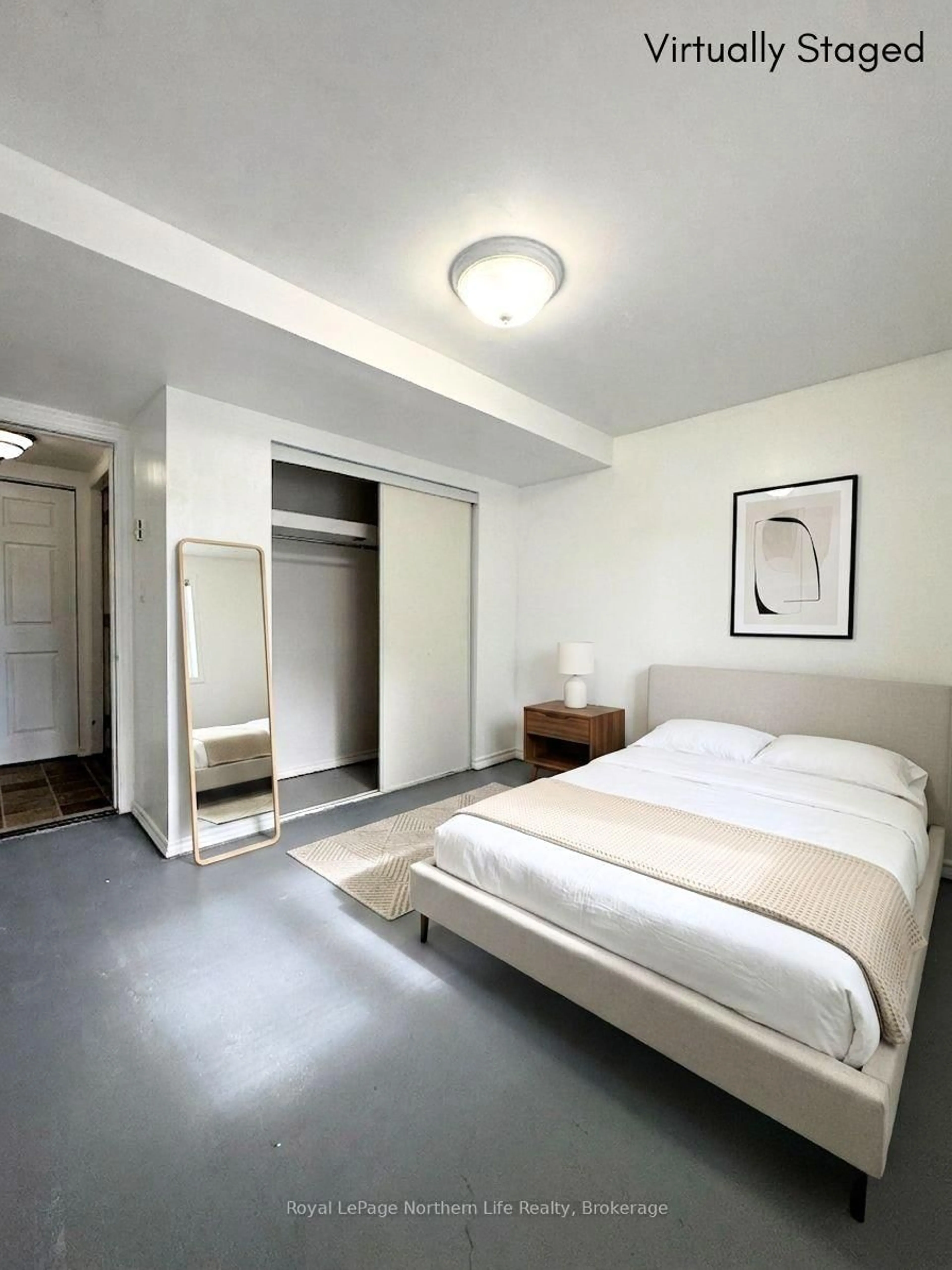 Bedroom with bed, unknown for 589 Gormanville Rd #42, North Bay Ontario P1B 8N9