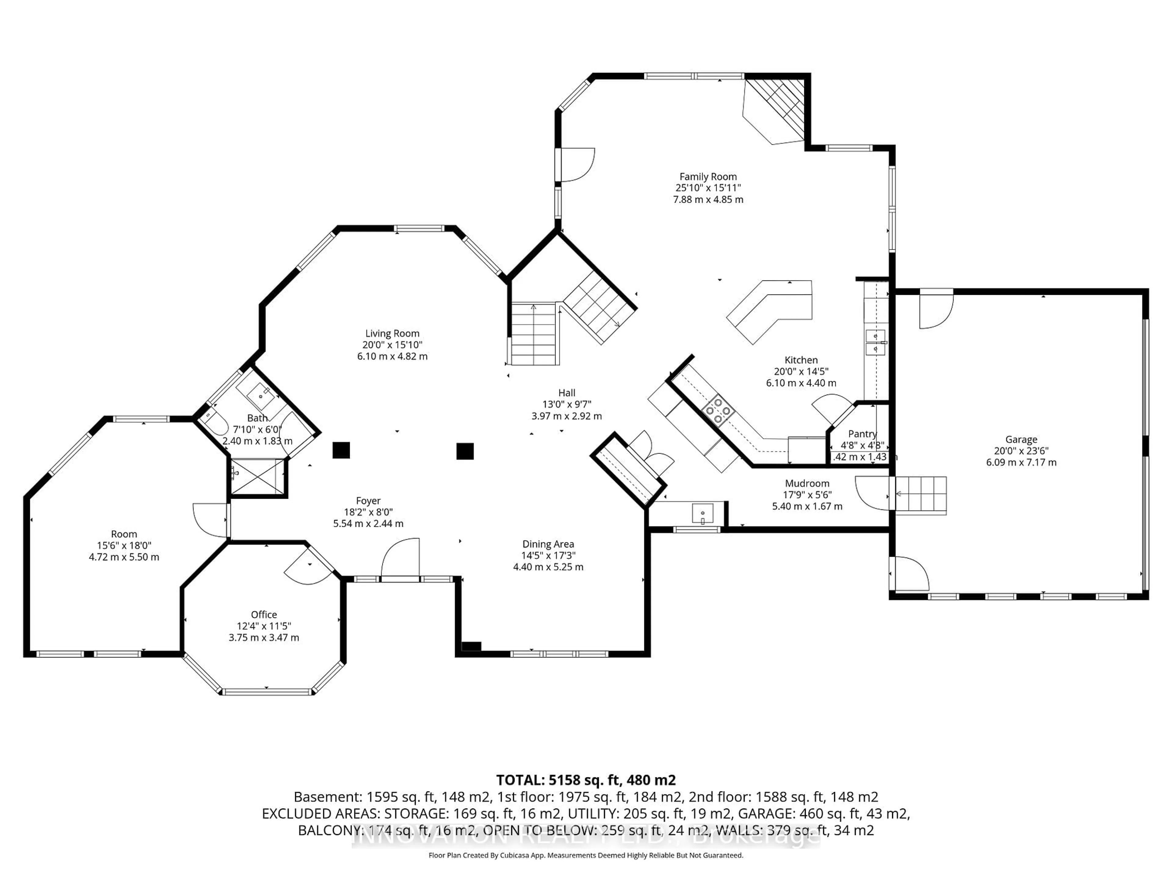Floor plan for 6598 Courtland Grove Cres, Greely Ontario K4P 1G5