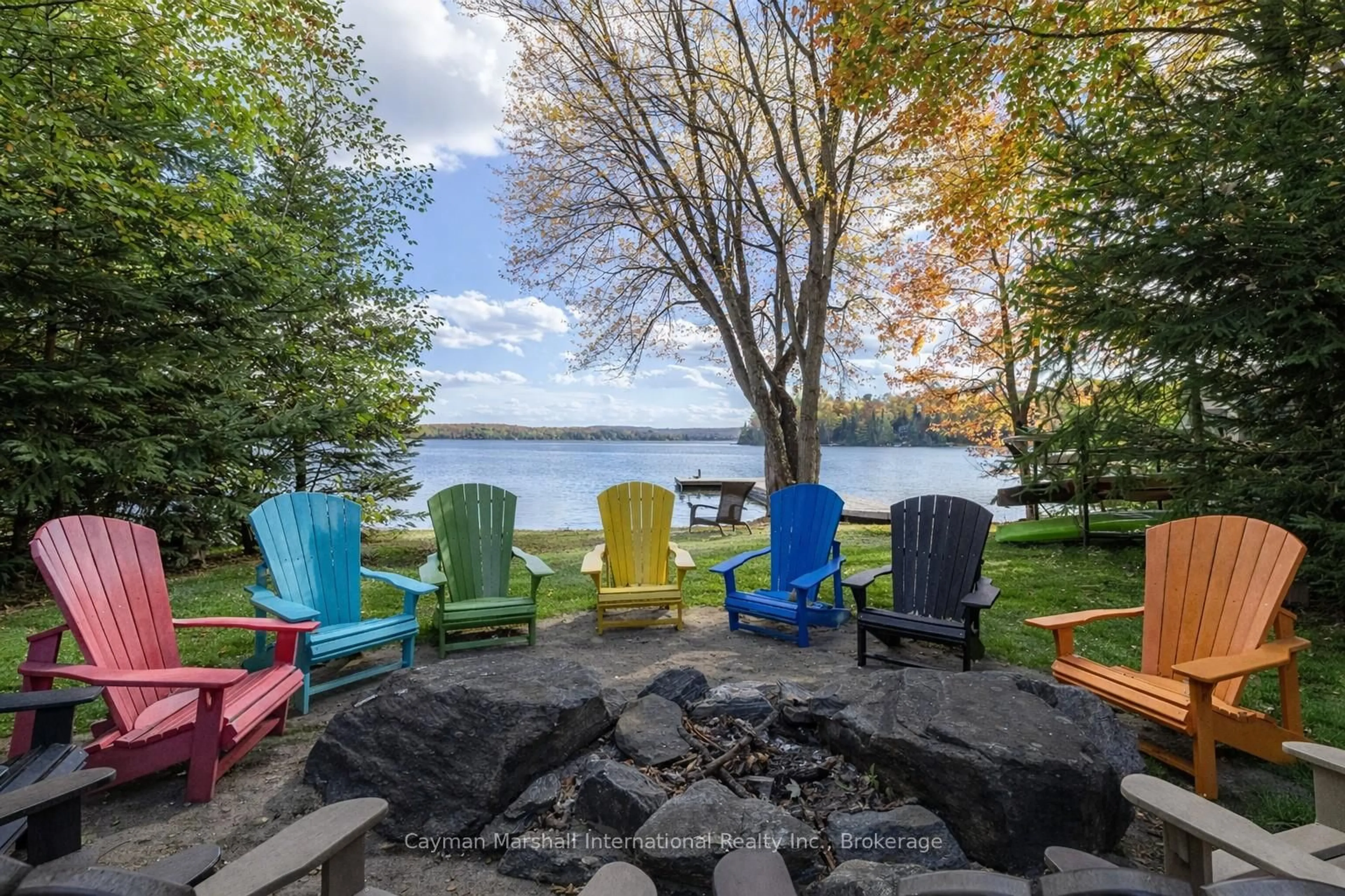 Patio, water/lake/river/ocean view for 1079 Sawmill Lane, Lake of Bays Ontario P1H 2J6