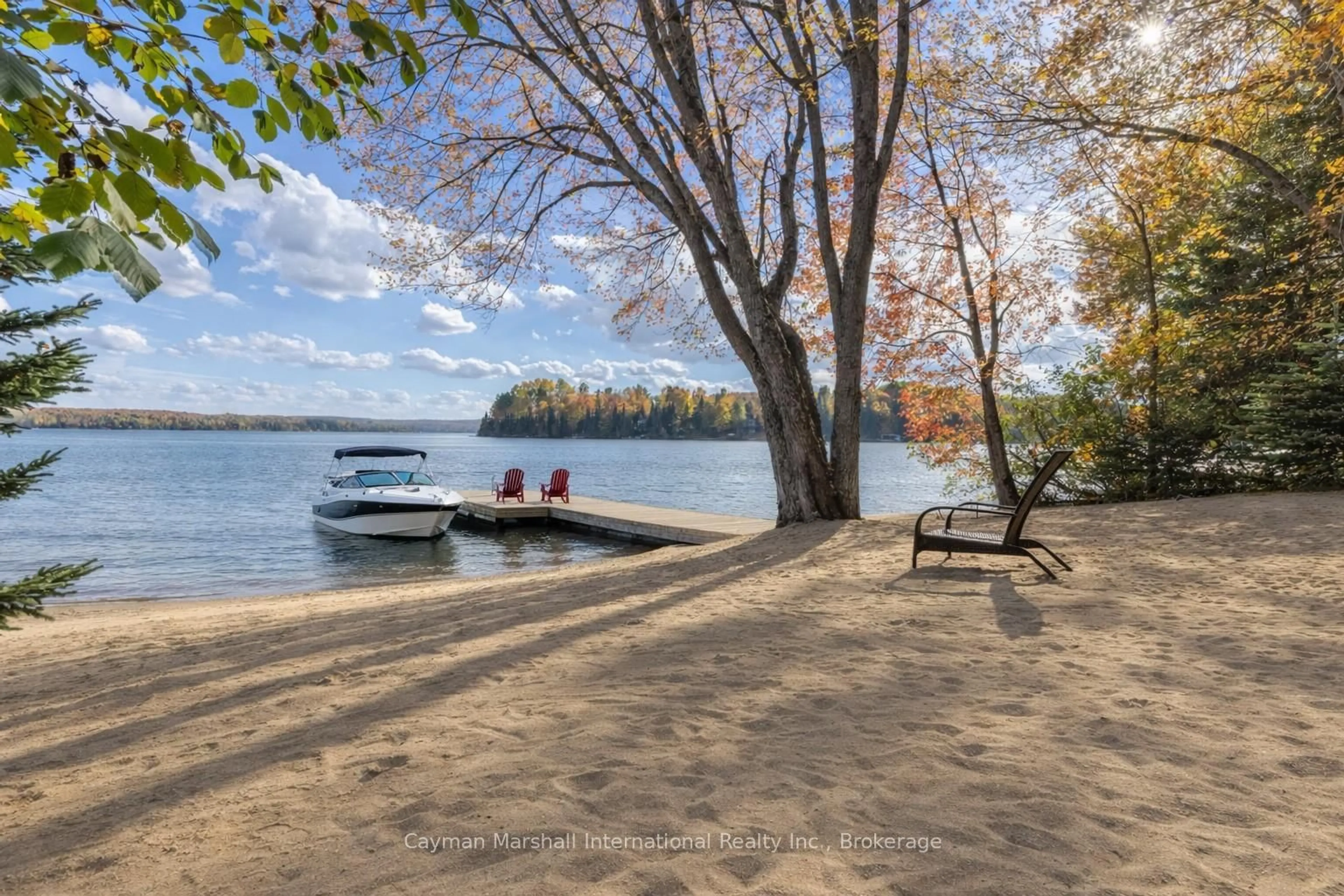 Patio, water/lake/river/ocean view for 1079 Sawmill Lane, Lake of Bays Ontario P1H 2J6