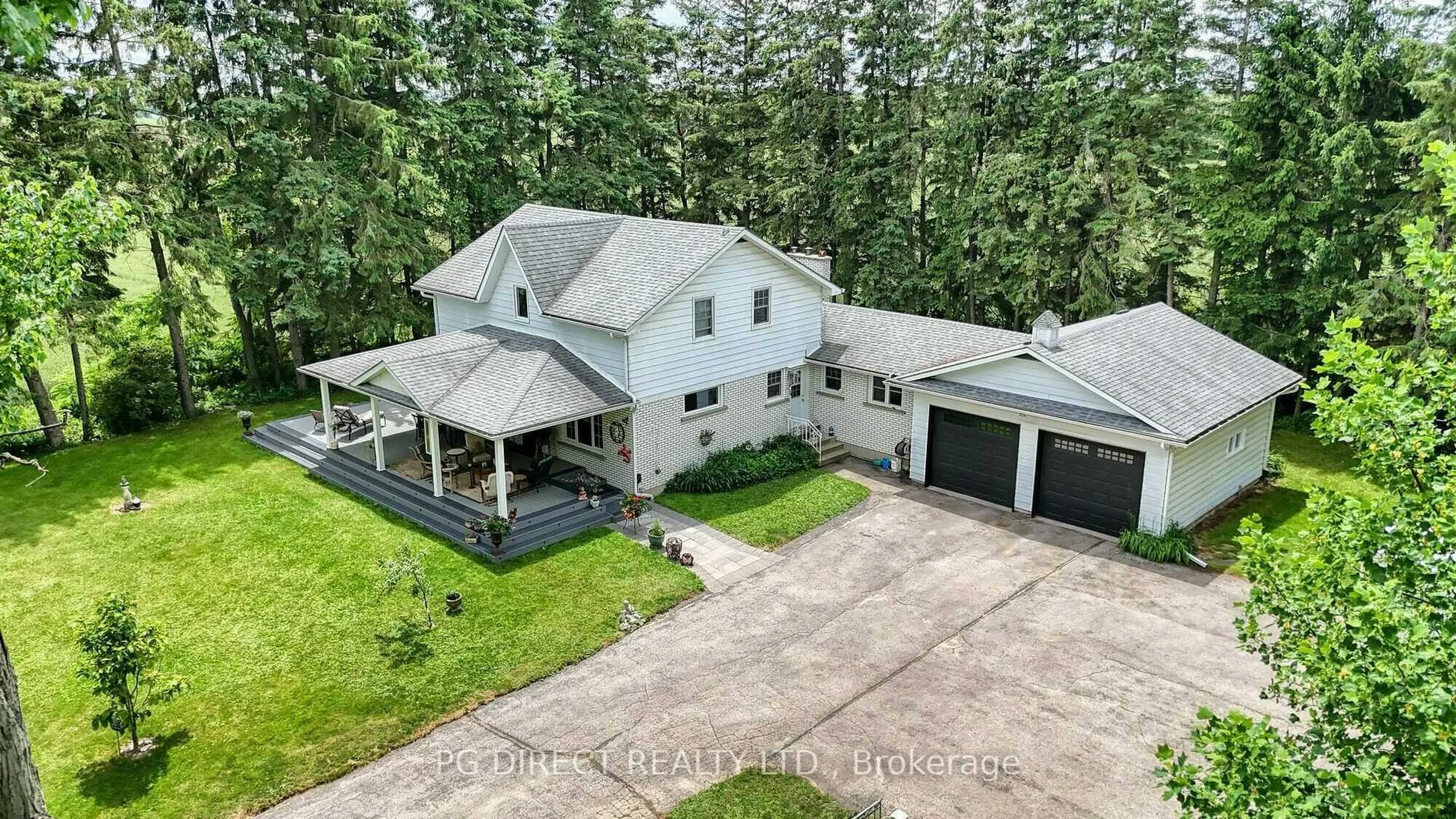 A pic from outside/outdoor area/front of a property/back of a property/a pic from drone, unknown for 37 CKPC Rd, Brant Ontario N0E 1R0