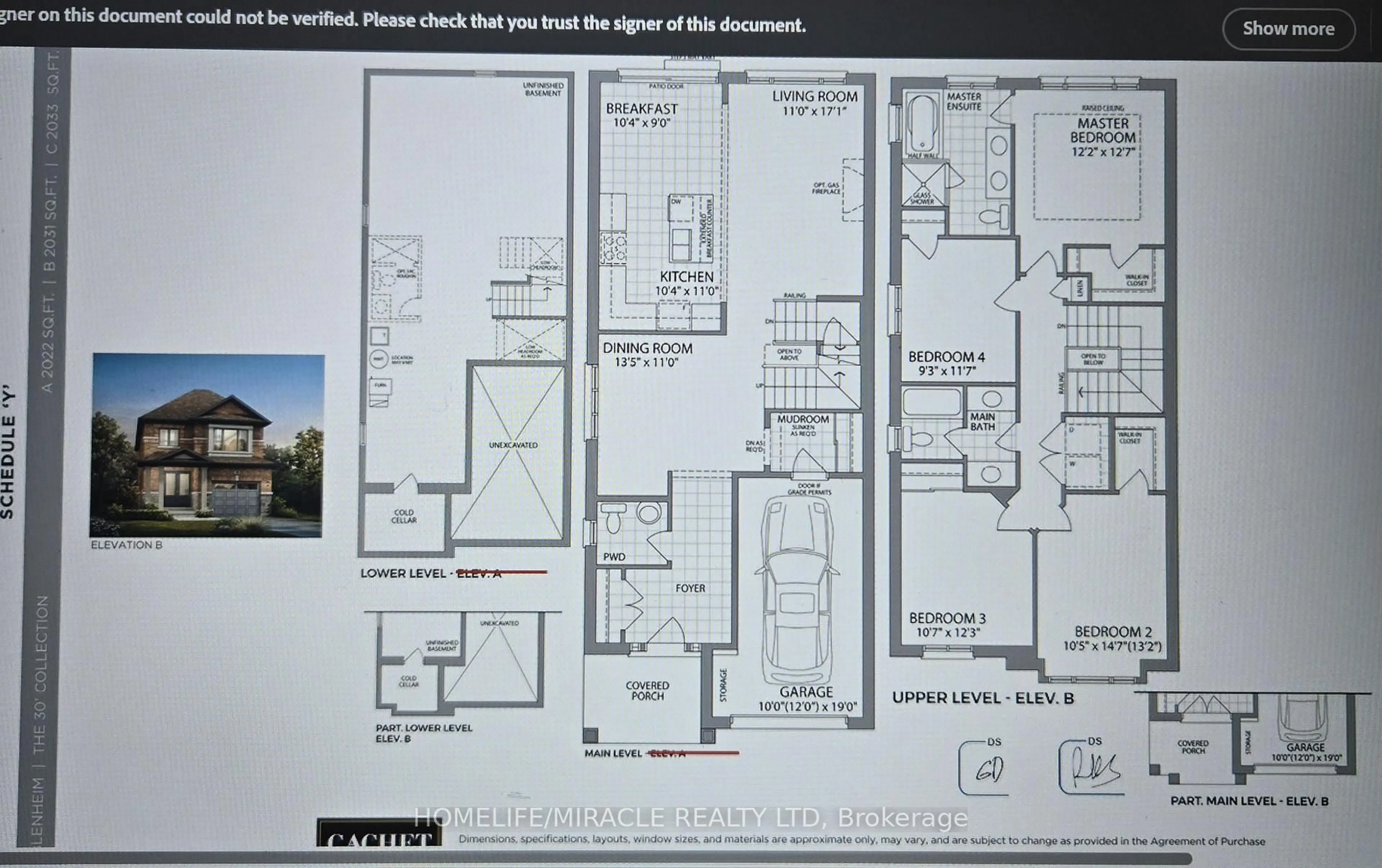 Floor plan for 40 Blackburn St, Cambridge Ontario N1S 0E1