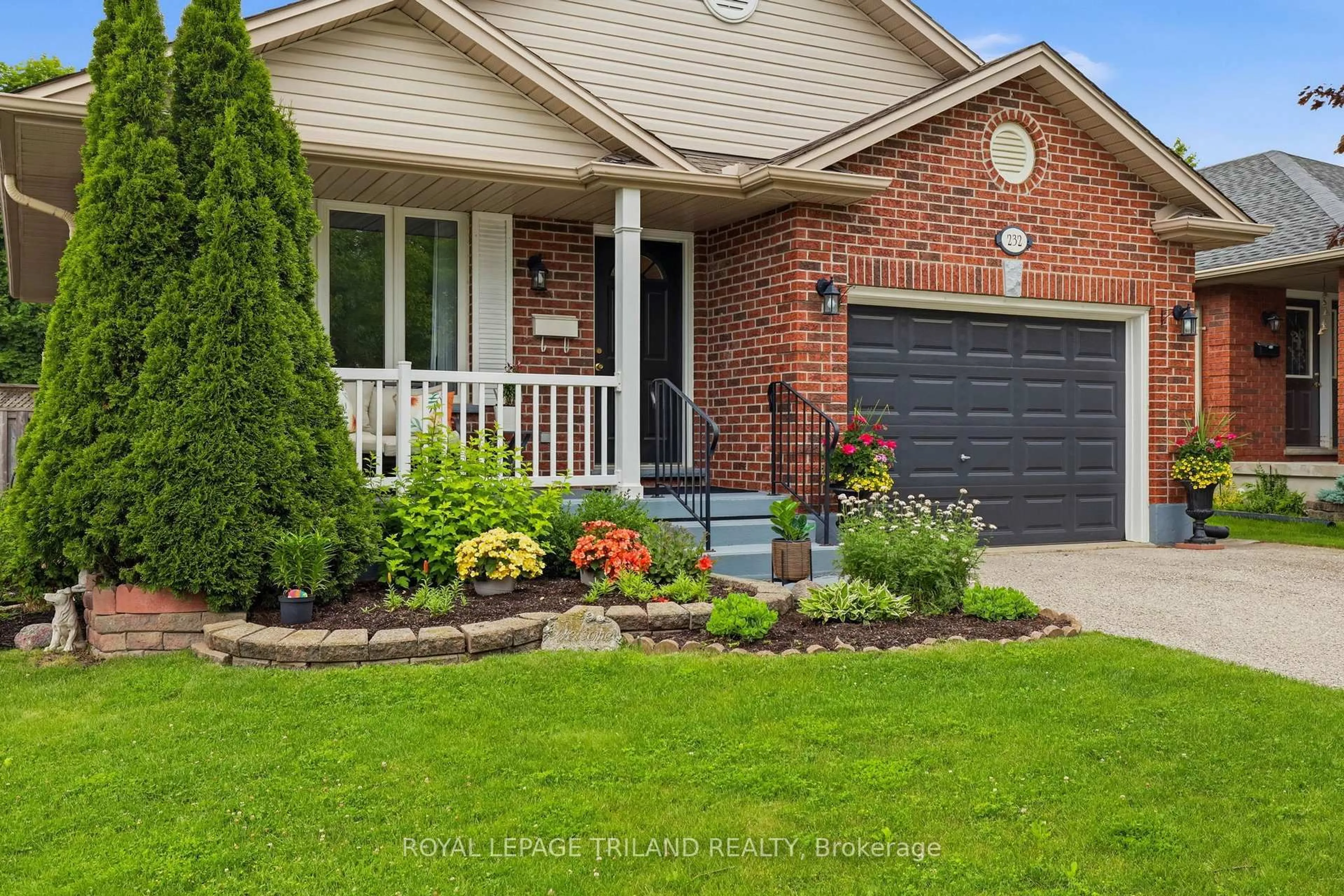 Home with brick exterior material, street for 232 CHELTON Rd, London South Ontario N6M 1B5