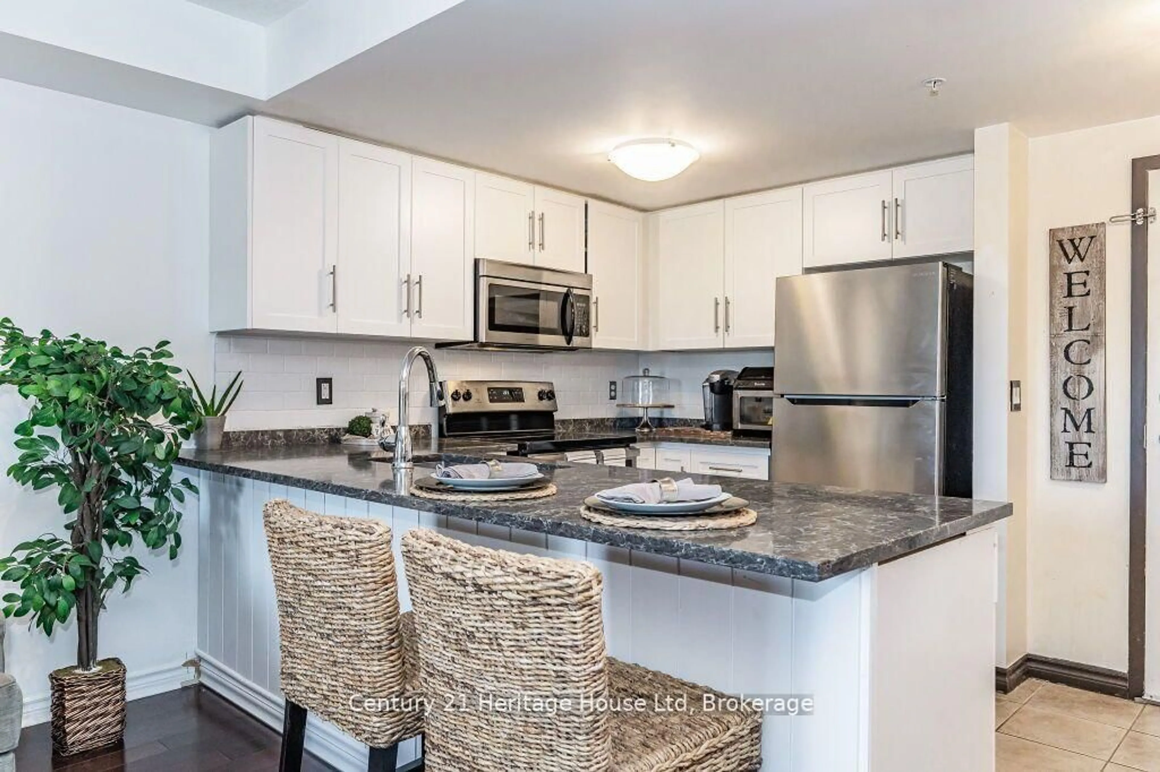 Open concept kitchen, unknown for 43 Goodwin Dr #212, Guelph Ontario N1L 0E5