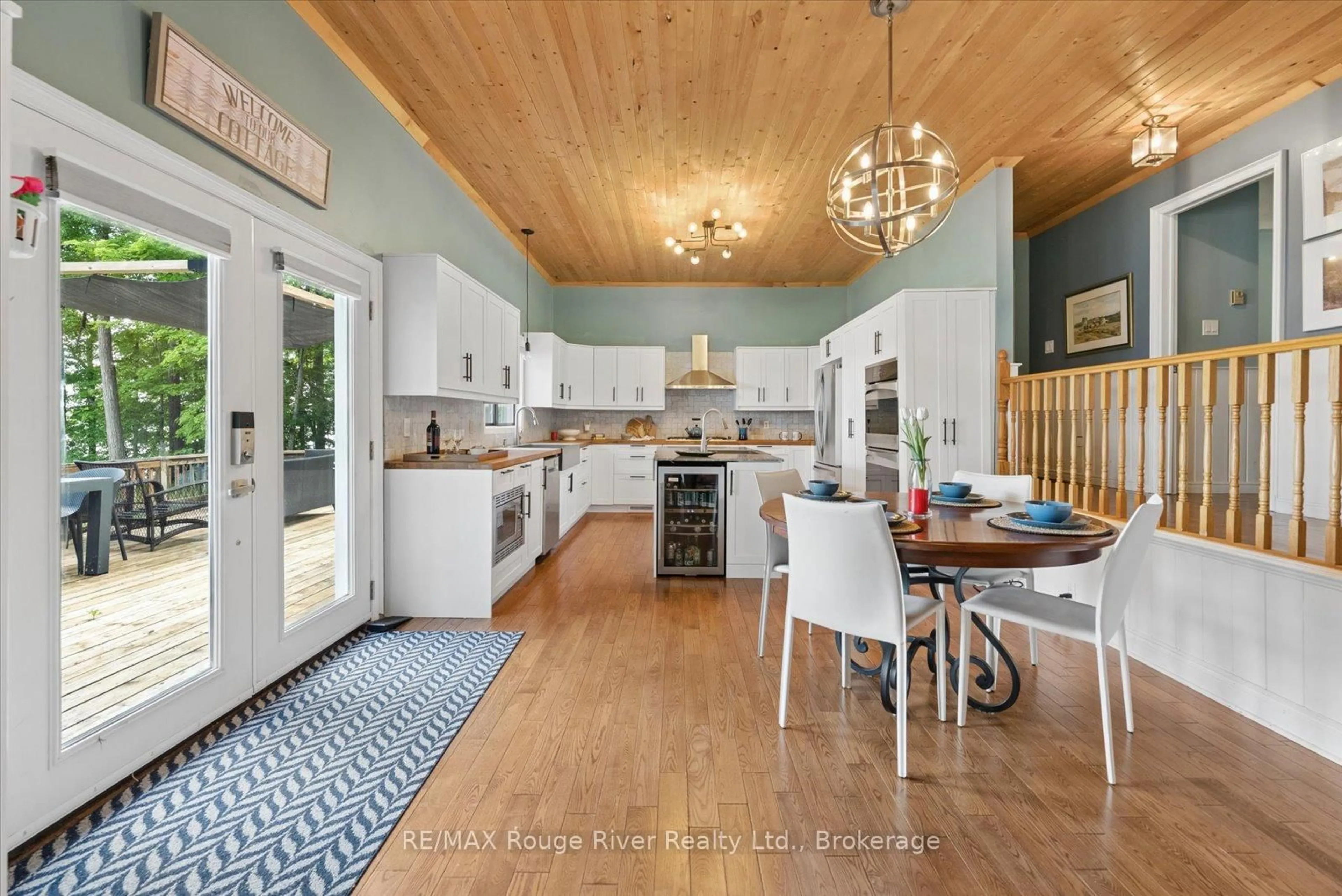 Open concept kitchen, unknown for 79 Big Island Rd, Limoges Ontario K0K 2M0