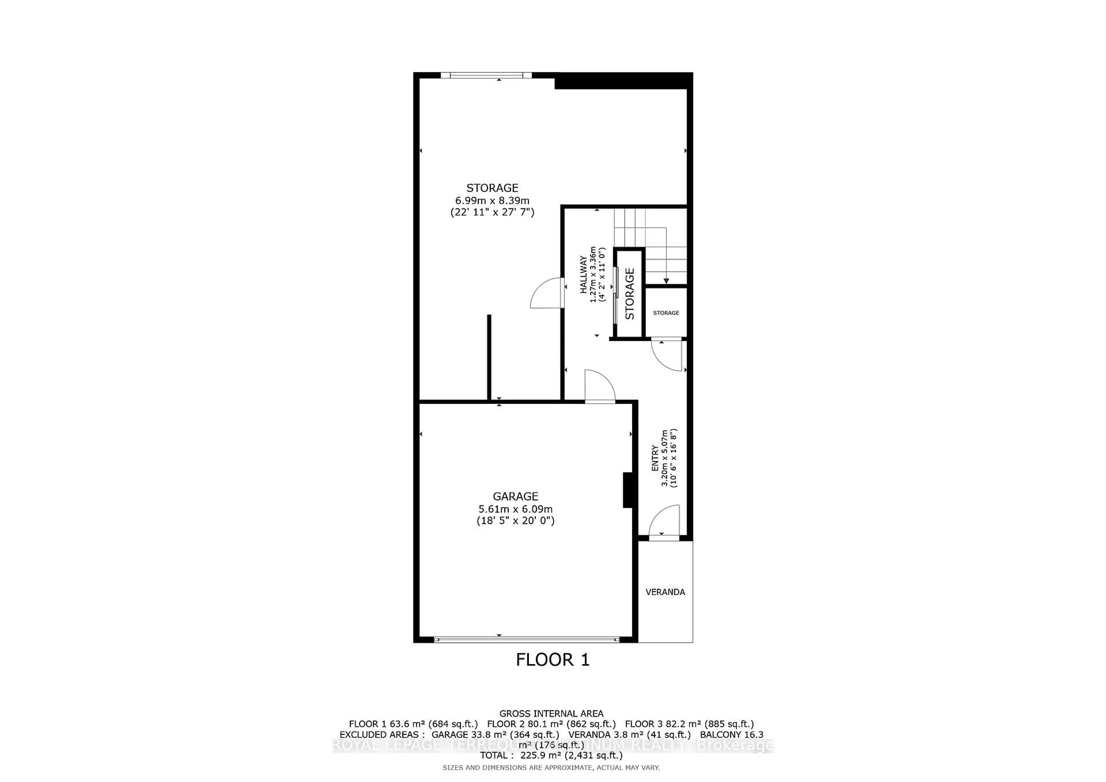 Floor plan for 160 Densmore Rd #4, Cobourg Ontario K9A 0X8