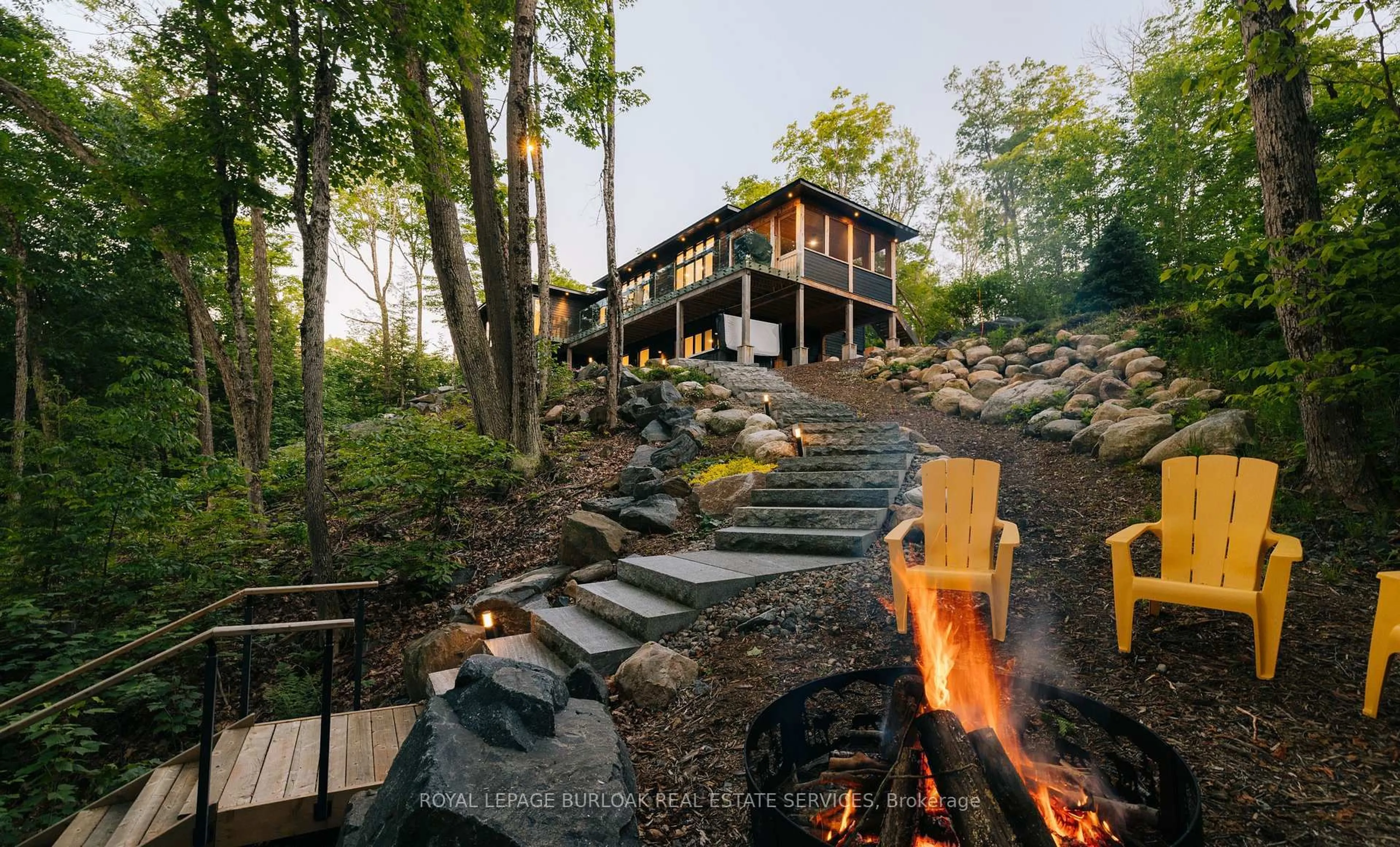 Stairs for 22 Long And Winding Rd, Seguin Ontario P2A 2W8