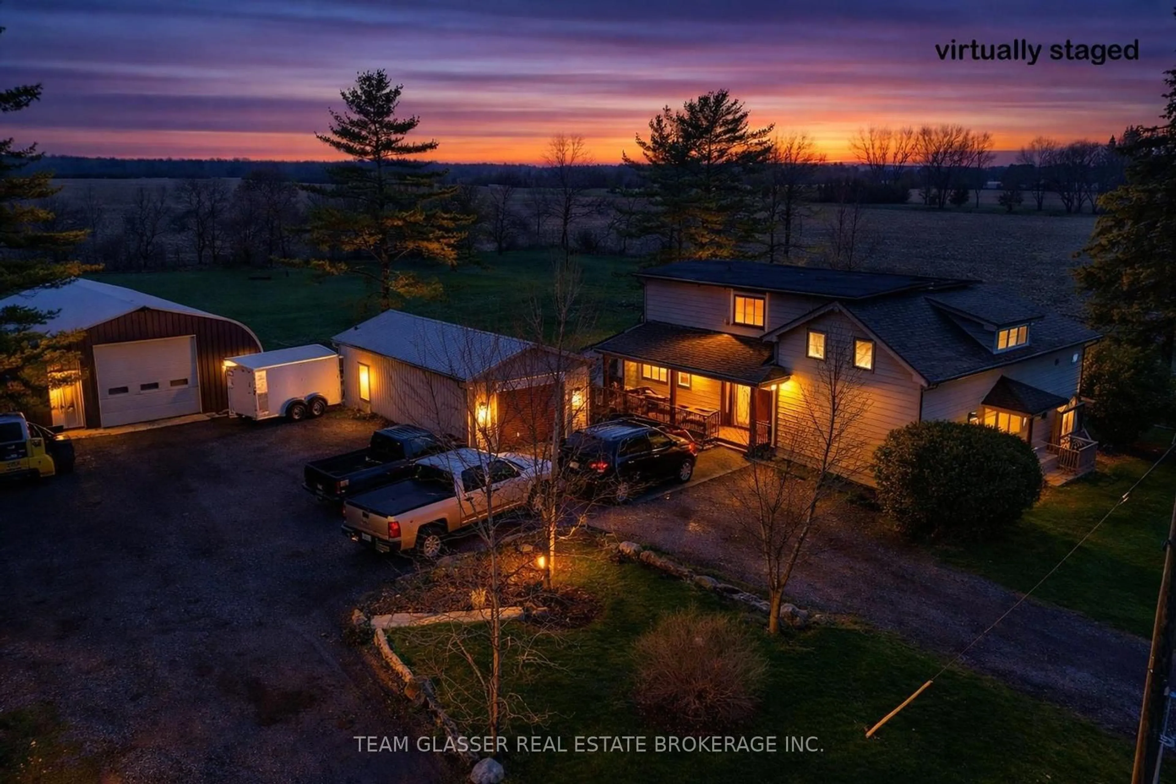 A pic from outside/outdoor area/front of a property/back of a property/a pic from drone, unknown for 53216 Nova Scotia Line, Malahide Ontario N0J 1T0