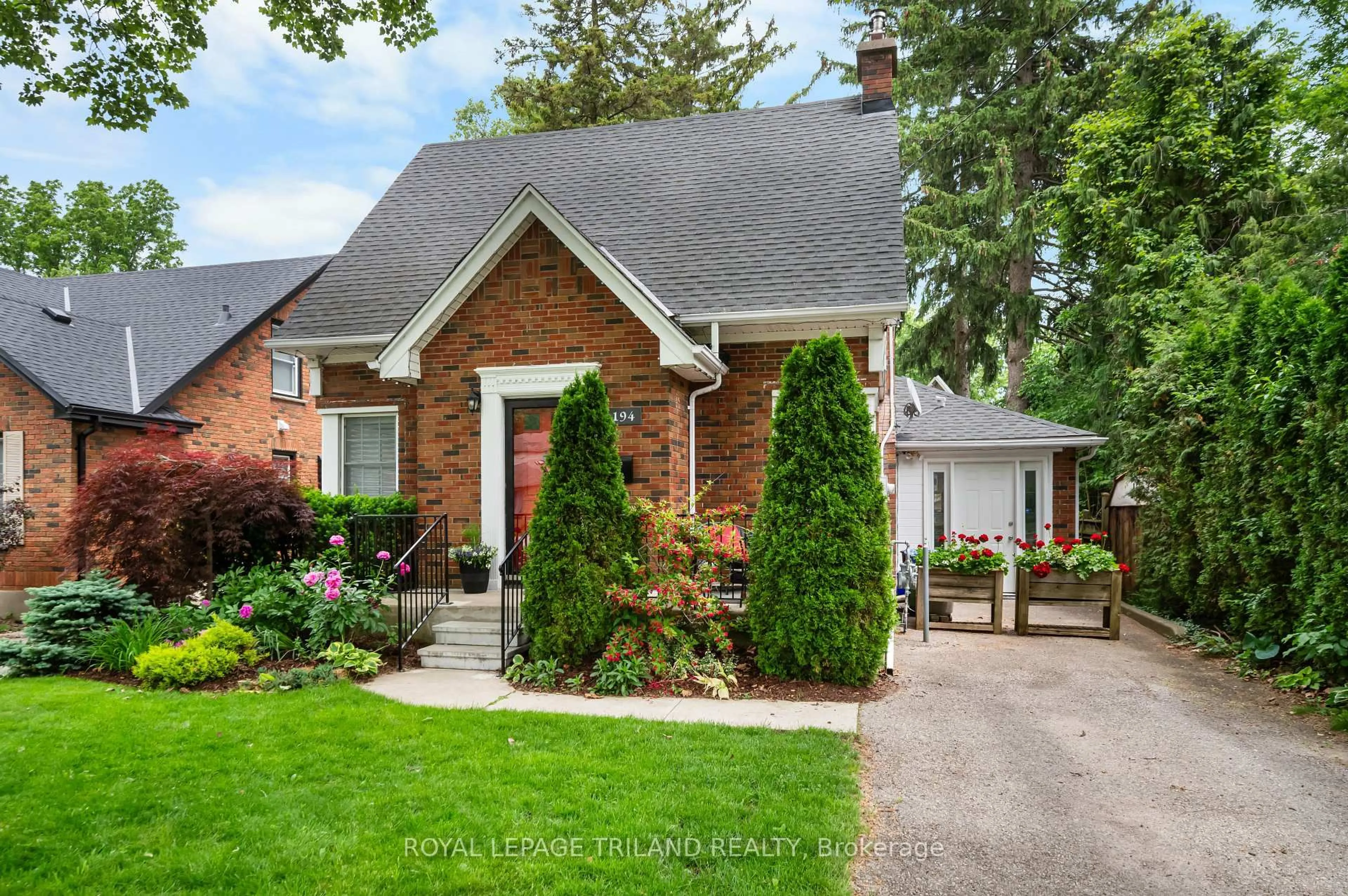 Home with brick exterior material, street for 194 Belgrave Ave, London South Ontario N6C 4B9