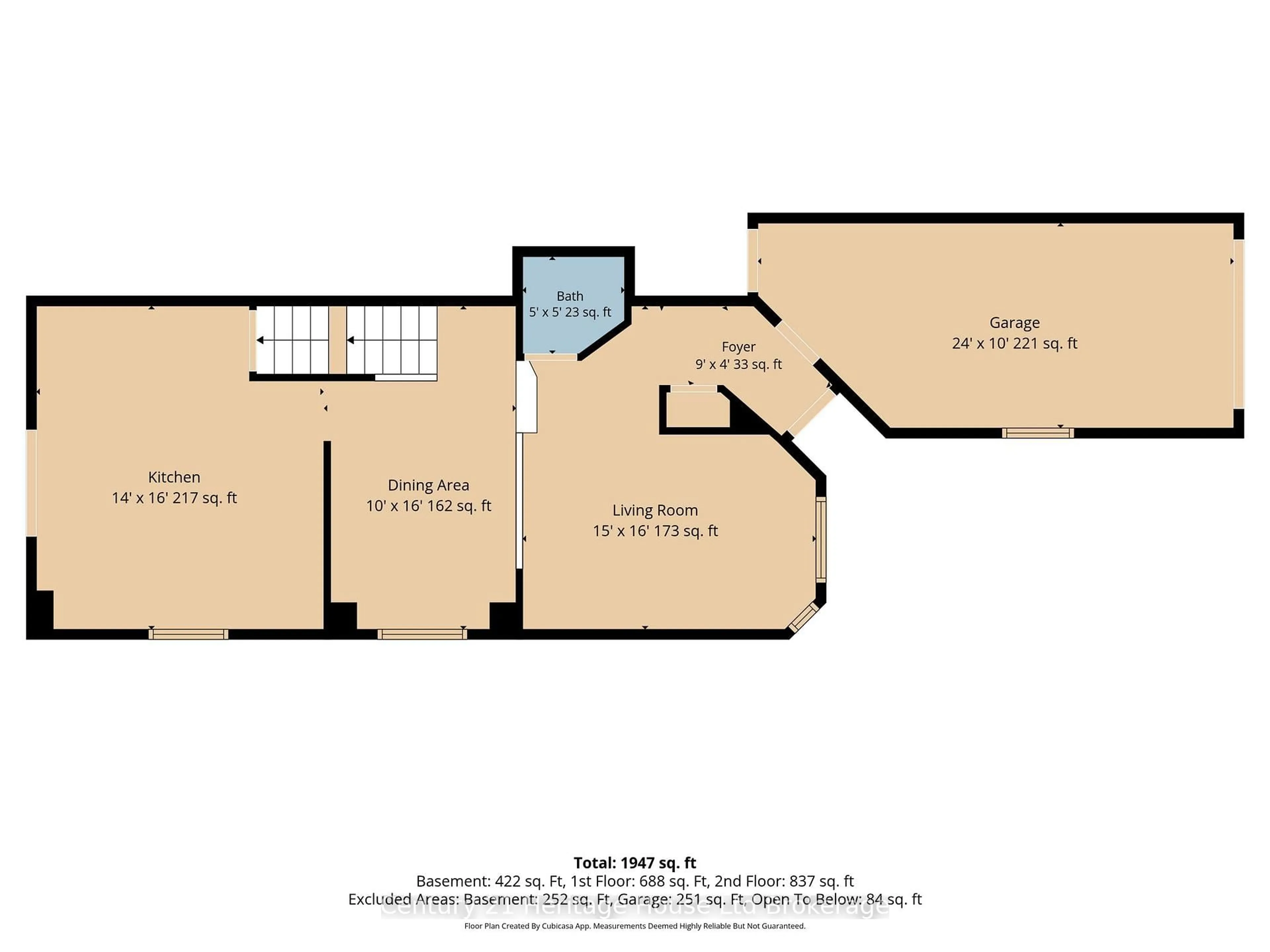 Floor plan for 8 Mohican Dr, Woodstock Ontario N4T 1H5