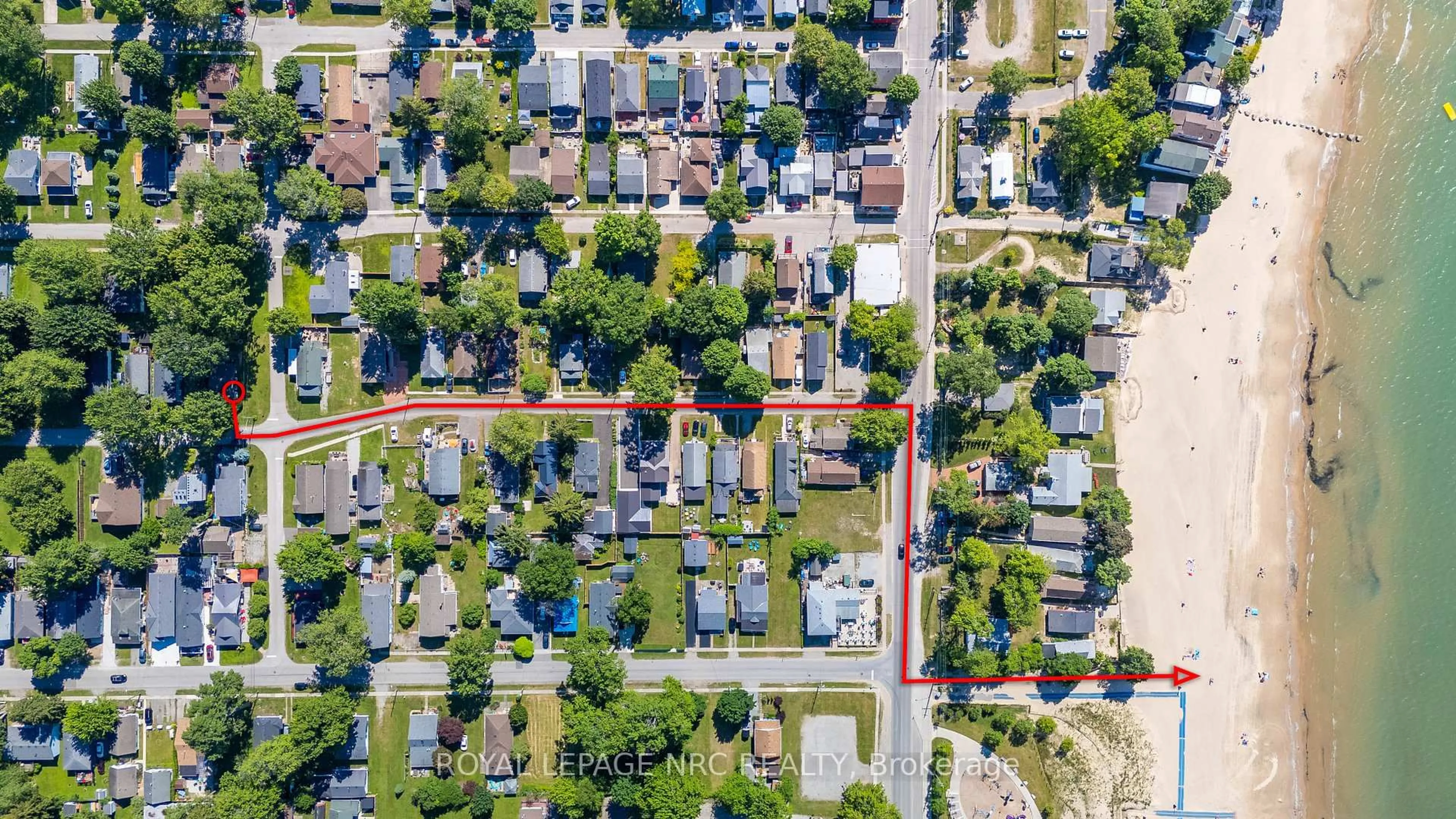 A pic from outside/outdoor area/front of a property/back of a property/a pic from drone, street for 352 Cherrywood Ave, Fort Erie Ontario L0S 1B0
