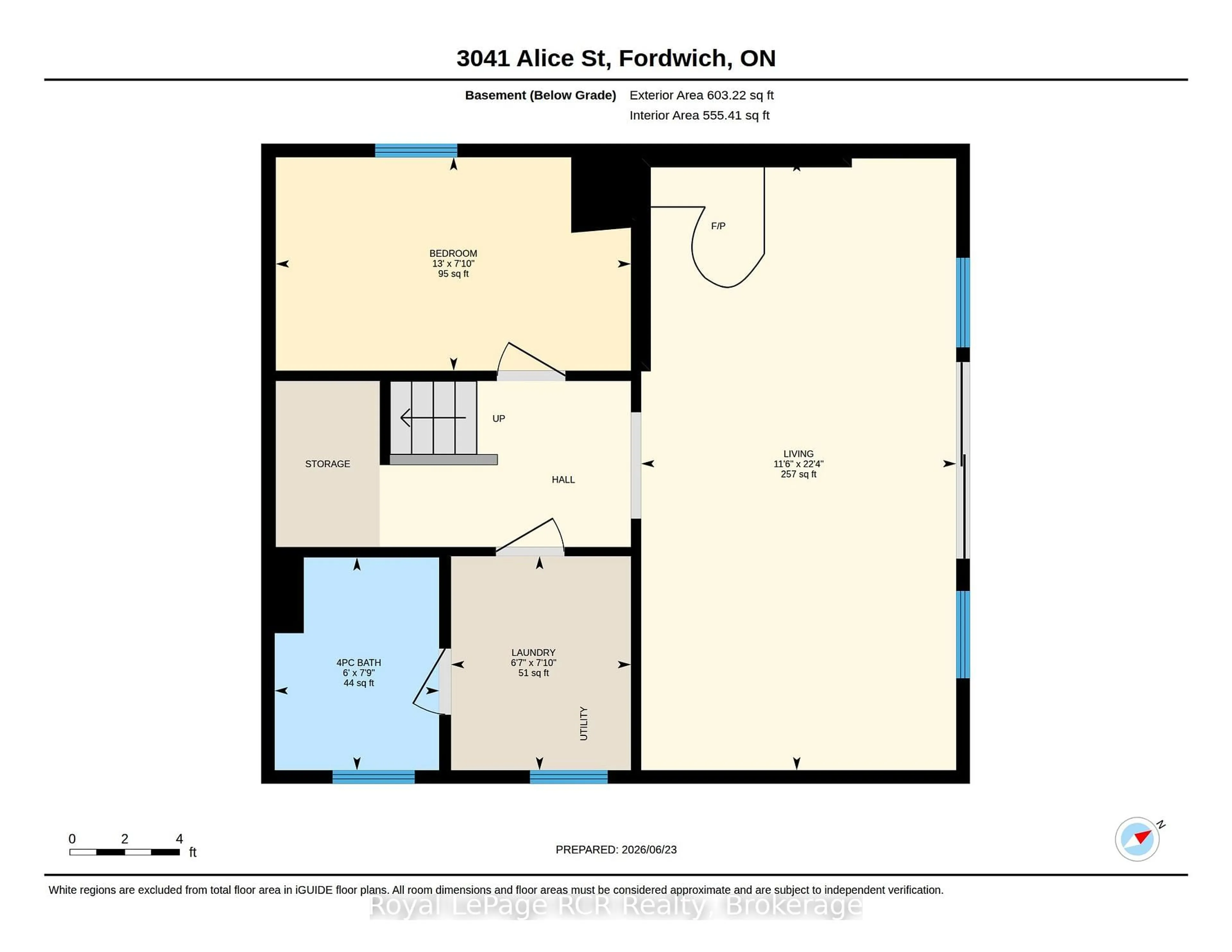 Floor plan for 3041 Alice St, Howick Ontario N0G 1V0