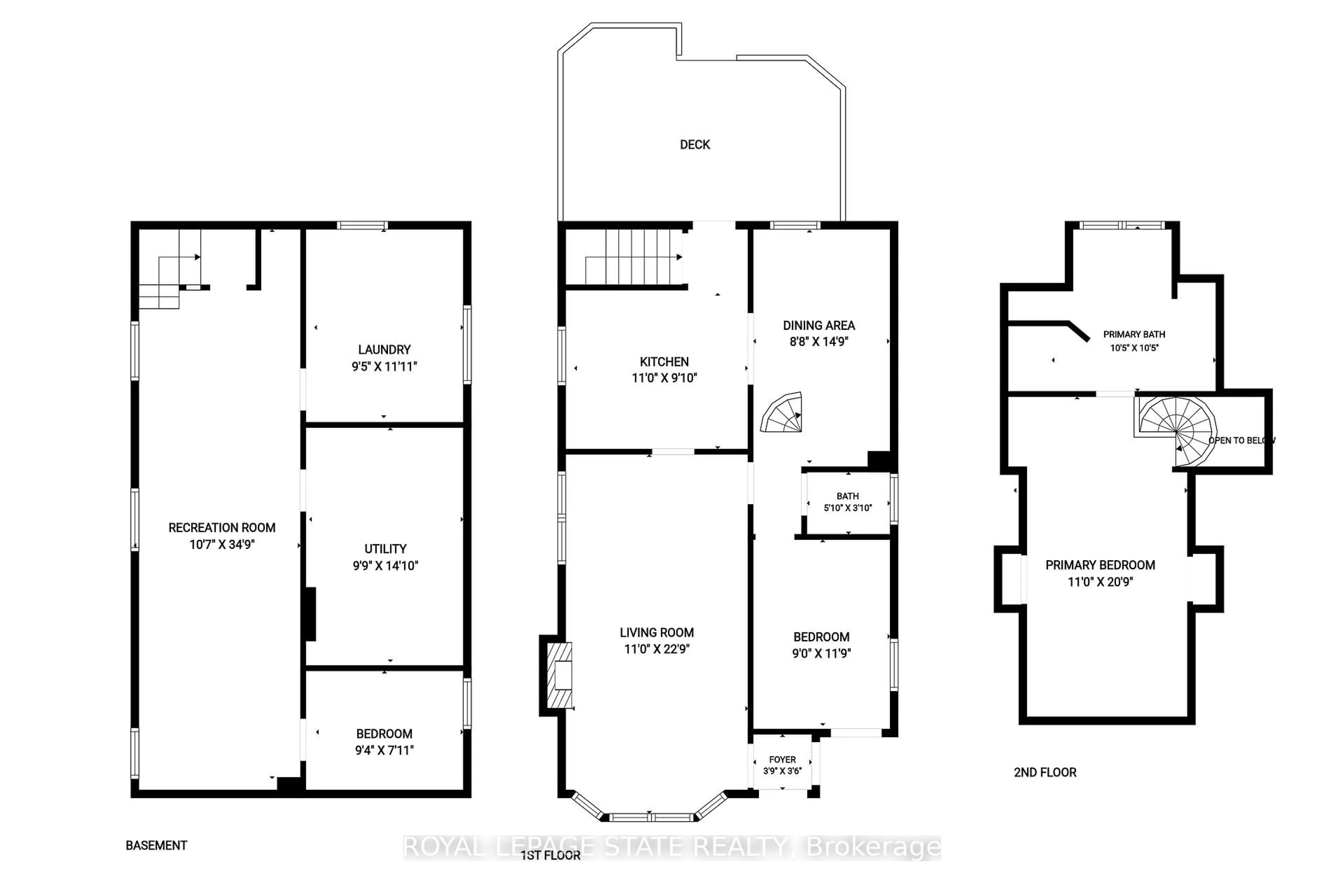 Floor plan for 52 Cameron Ave, Hamilton Ontario L8K 2W9