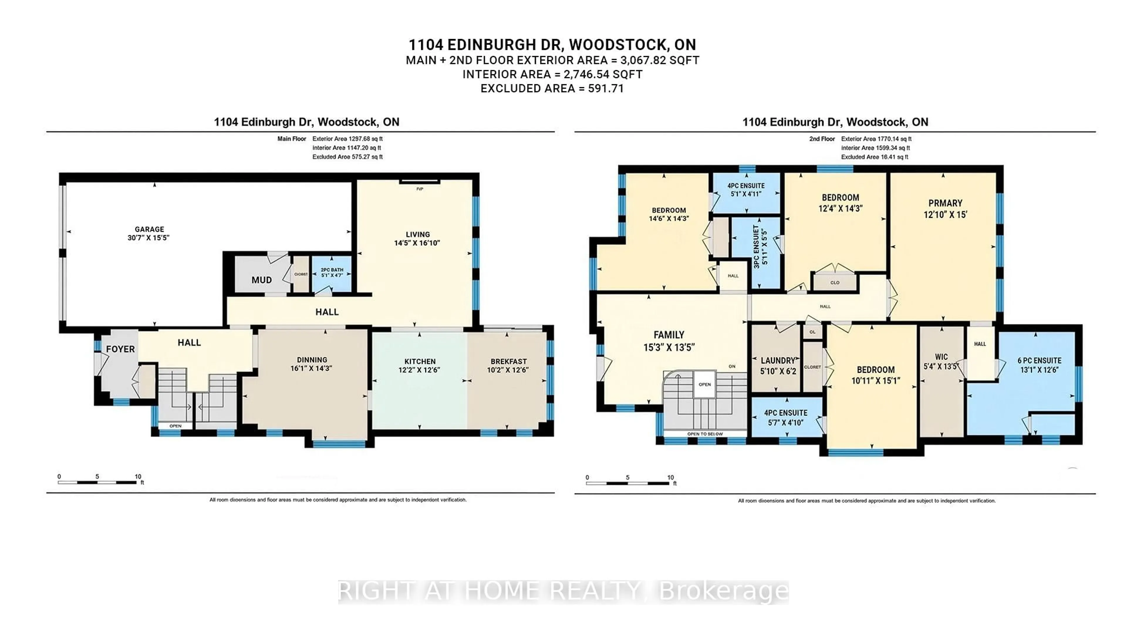 Floor plan for 1104 Edinburgh Dr, Woodstock Ontario N4T 0M2