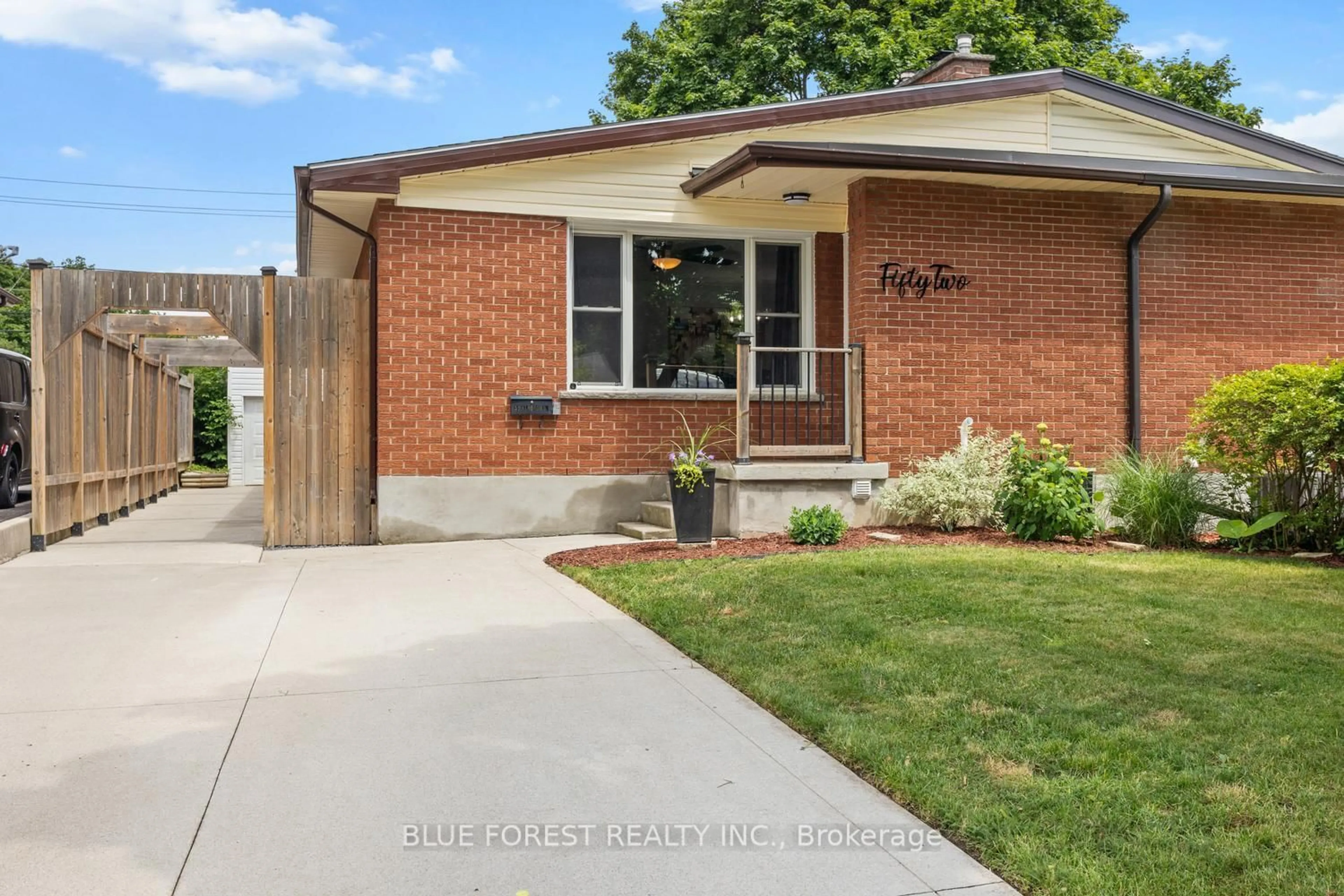 Home with brick exterior material, street for 52 Almond Rd, London South Ontario N5Z 4C4