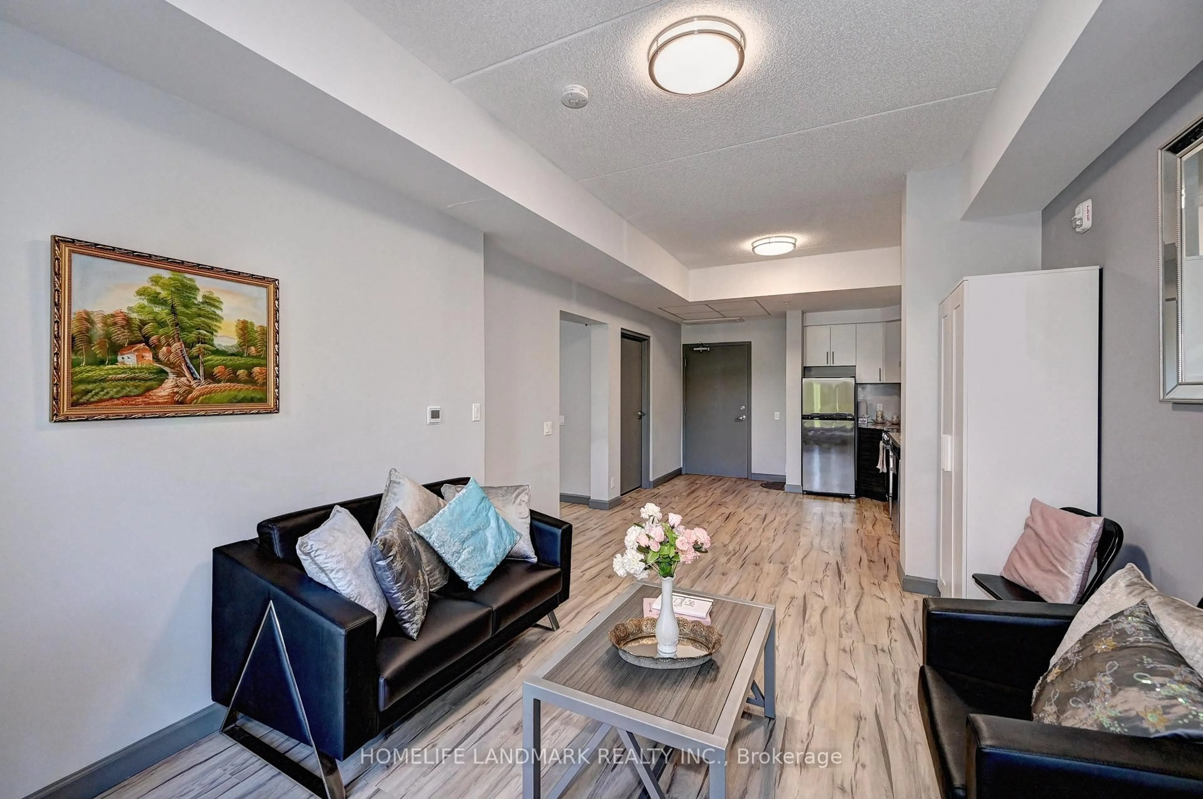 Living room with furniture, unknown for 77 Leland St #301, Hamilton Ontario L8S 3A1