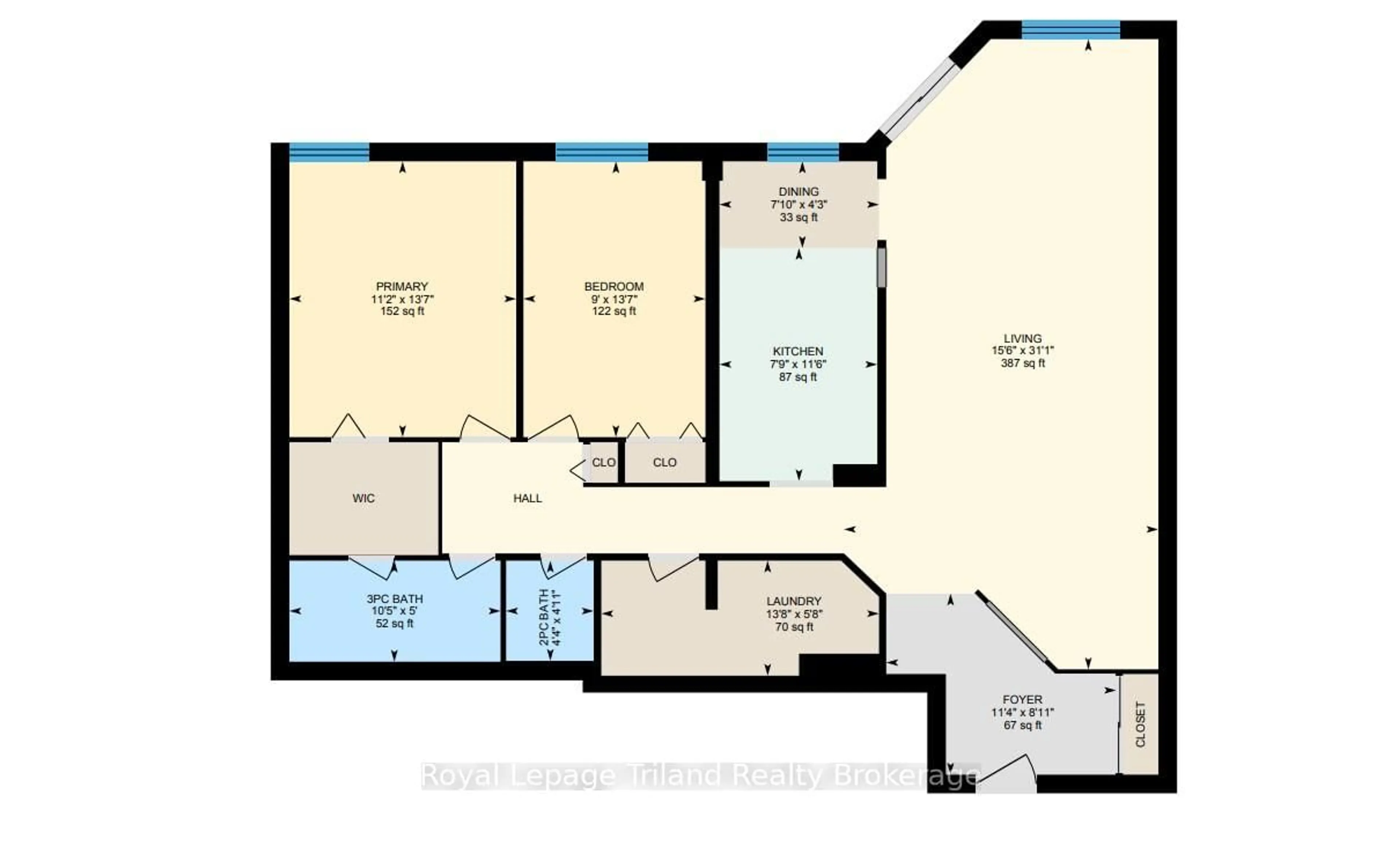 Floor plan for 217 Thames St #102, Ingersoll Ontario N5C 2T6