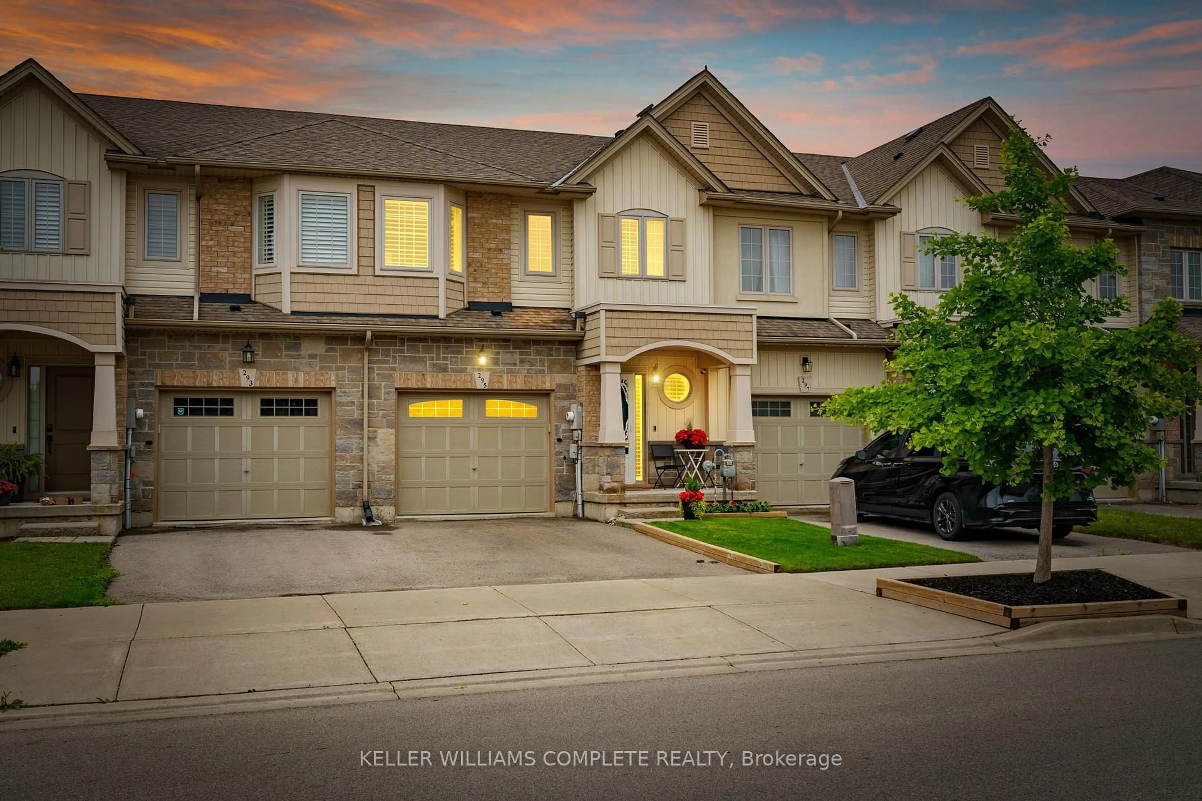 Home with brick exterior material, street for 295 Pumpkin Pass, Hamilton Ontario L0R 1C0