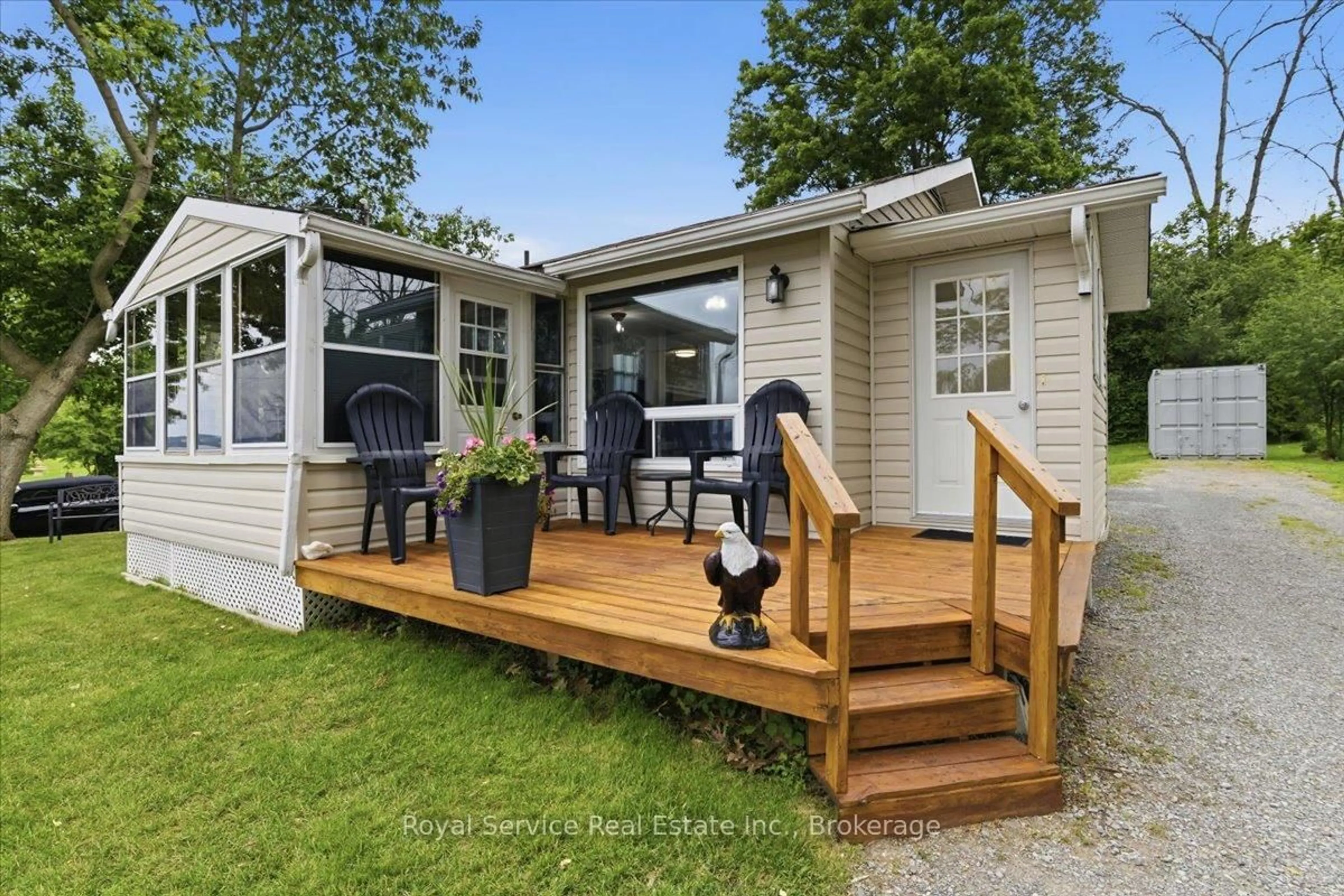 Home with vinyl exterior material, street for 80 Paudash St, Otonabee-South Monaghan Ontario K9J 0E6