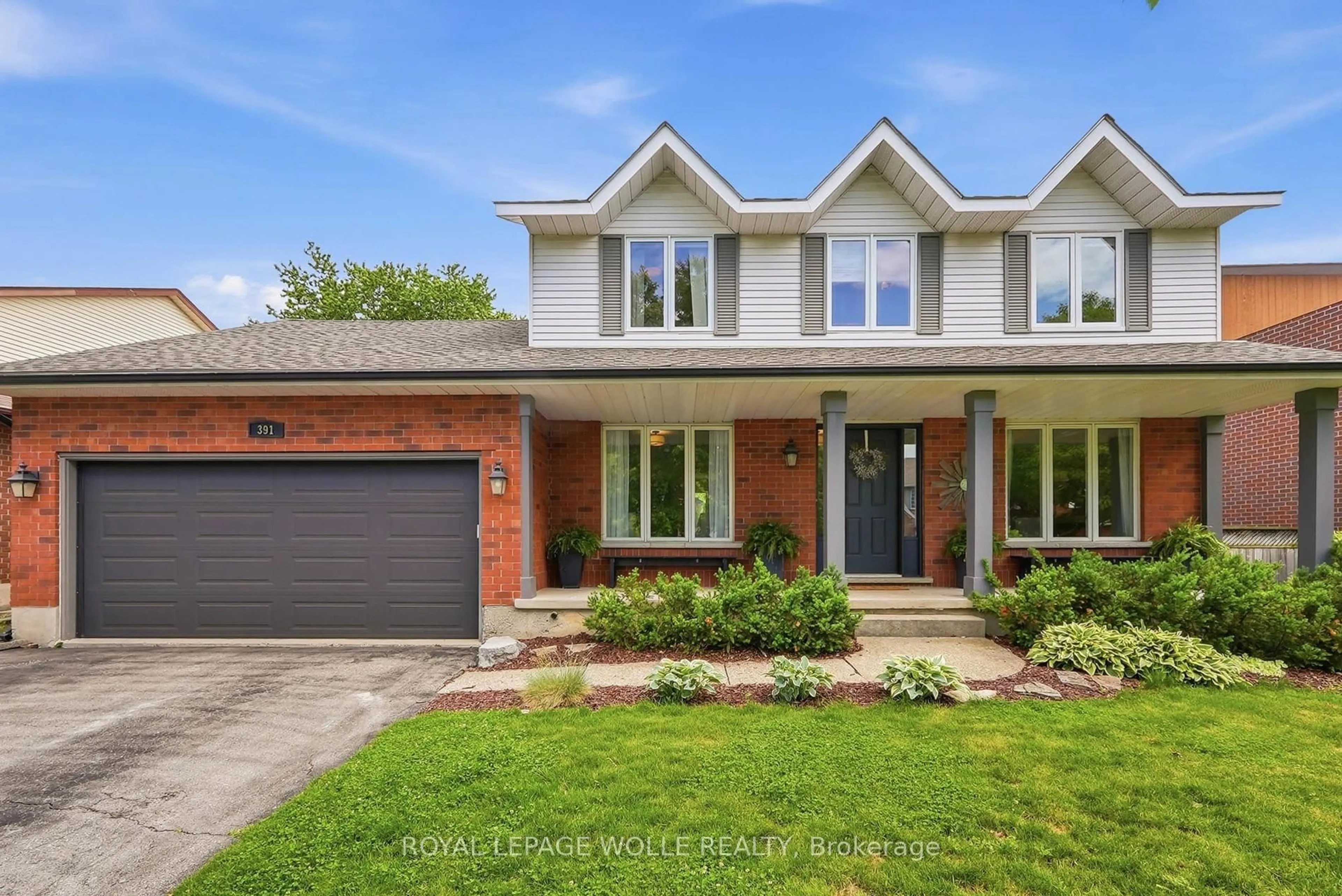 Home with brick exterior material, street for 391 Timlock Pl, Waterloo Ontario N2K 3J1