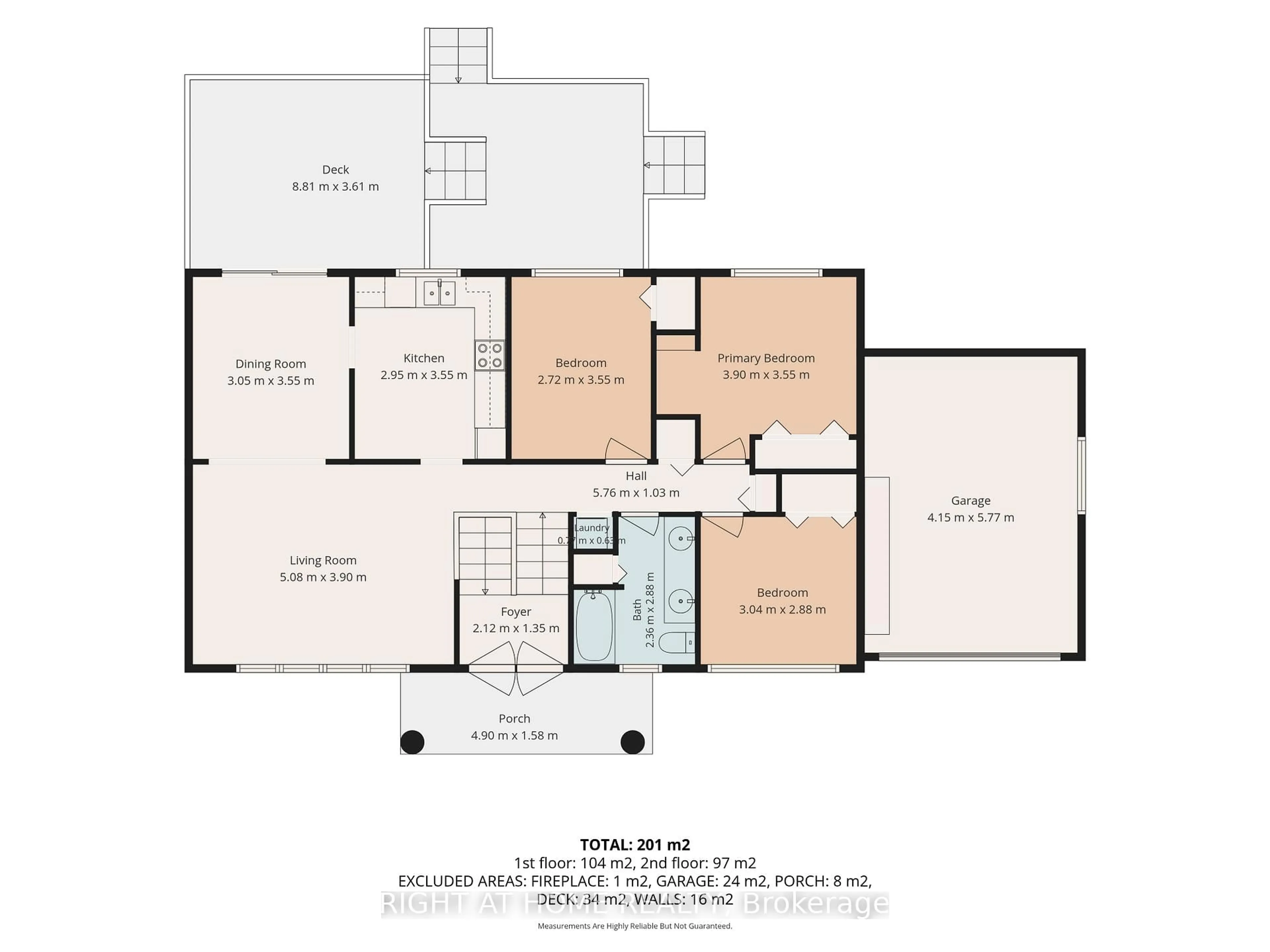 Floor plan for 39 San Francisco Ave, Hamilton Ontario L9C 5N8
