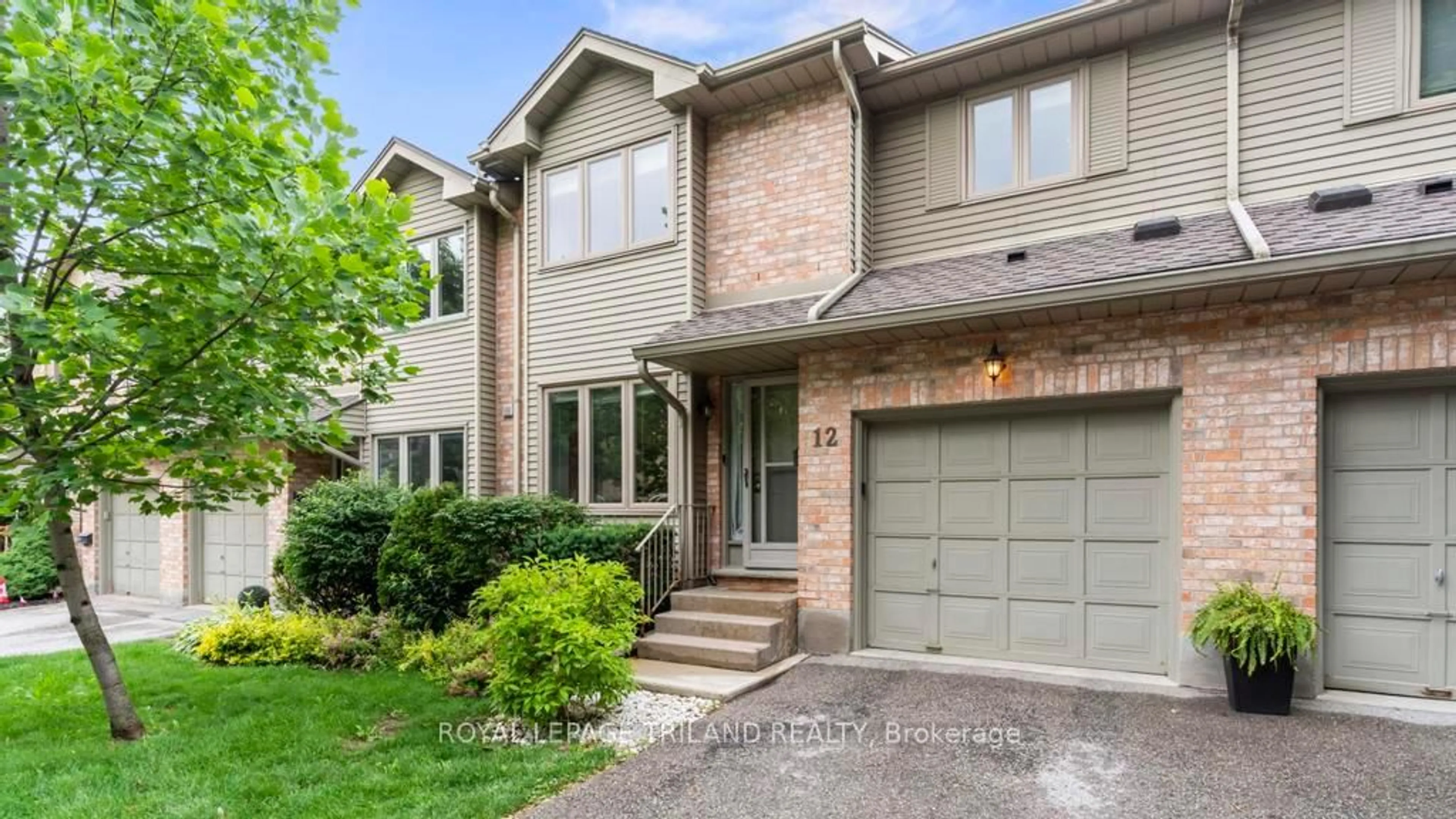 Home with brick exterior material, street for 535 Topping Lane #12, London South Ontario N6J 3M8