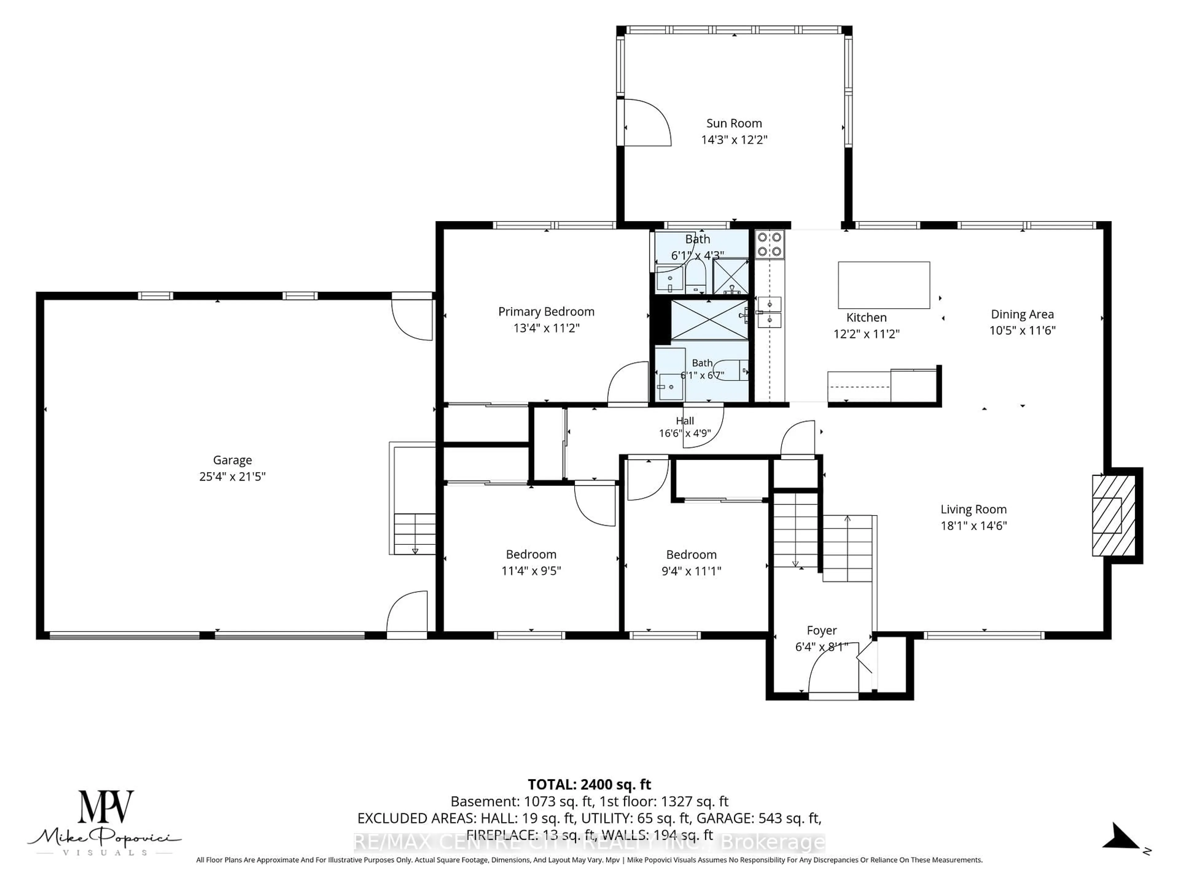 Floor plan for 46 Brentwood Cres, London North Ontario N6G 1X2