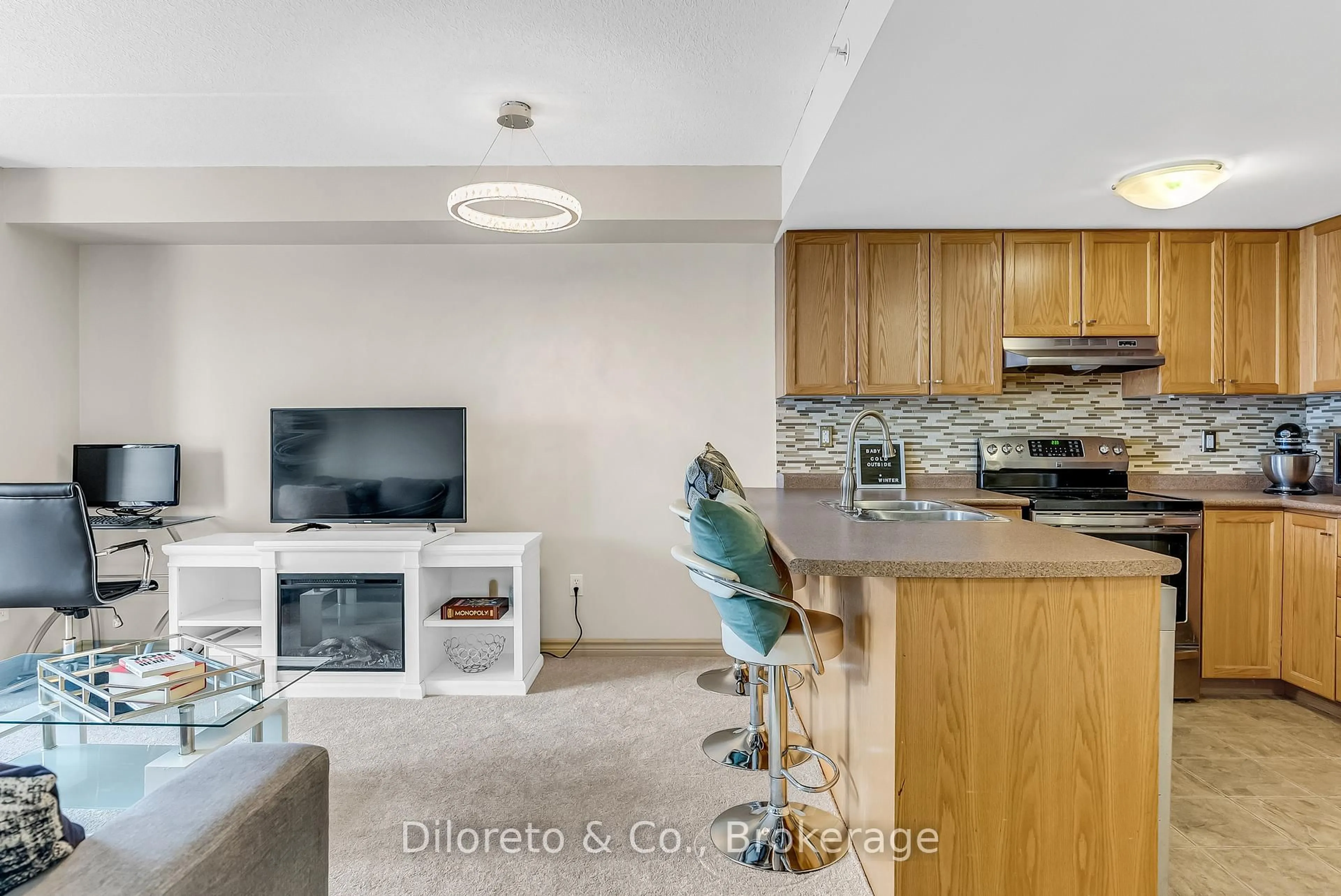 Open concept kitchen, unknown for 39 Goodwin Dr #309, Guelph Ontario N1L 0E5