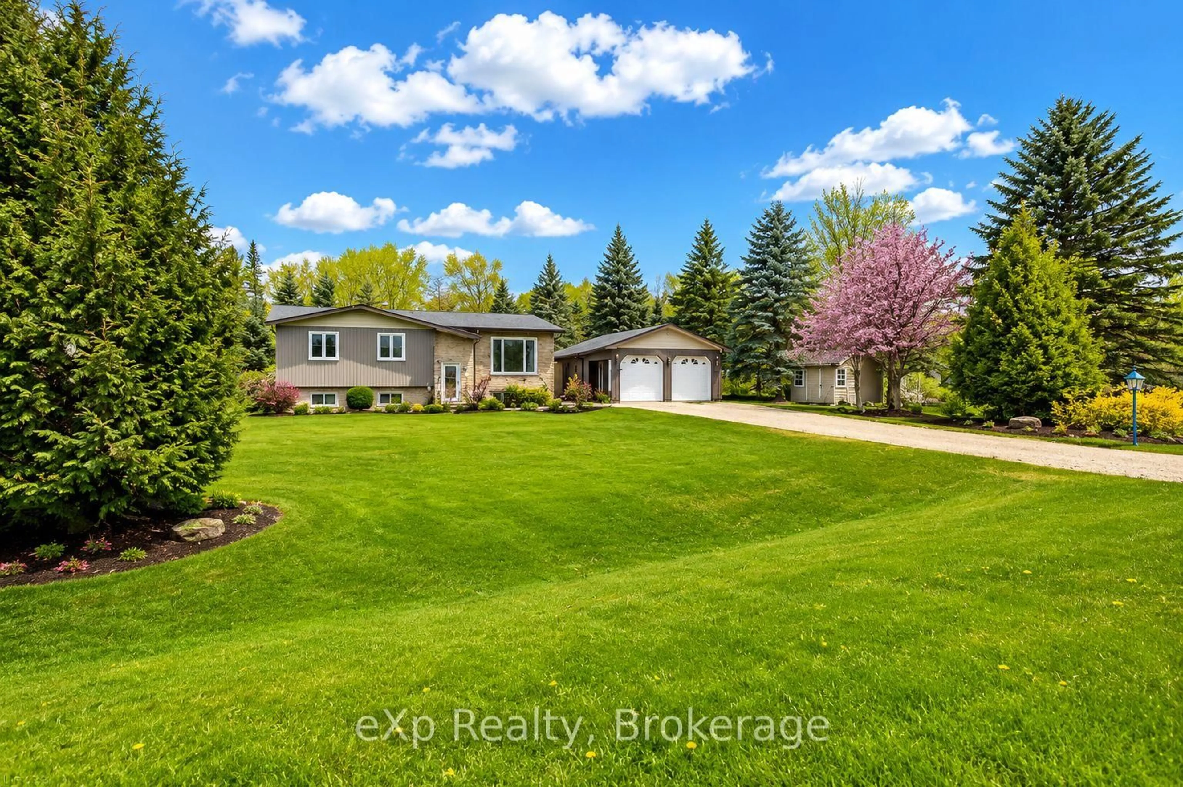 A pic from outside/outdoor area/front of a property/back of a property/a pic from drone, street for 230 Saugeen St, Grey Highlands Ontario N0C 1K0