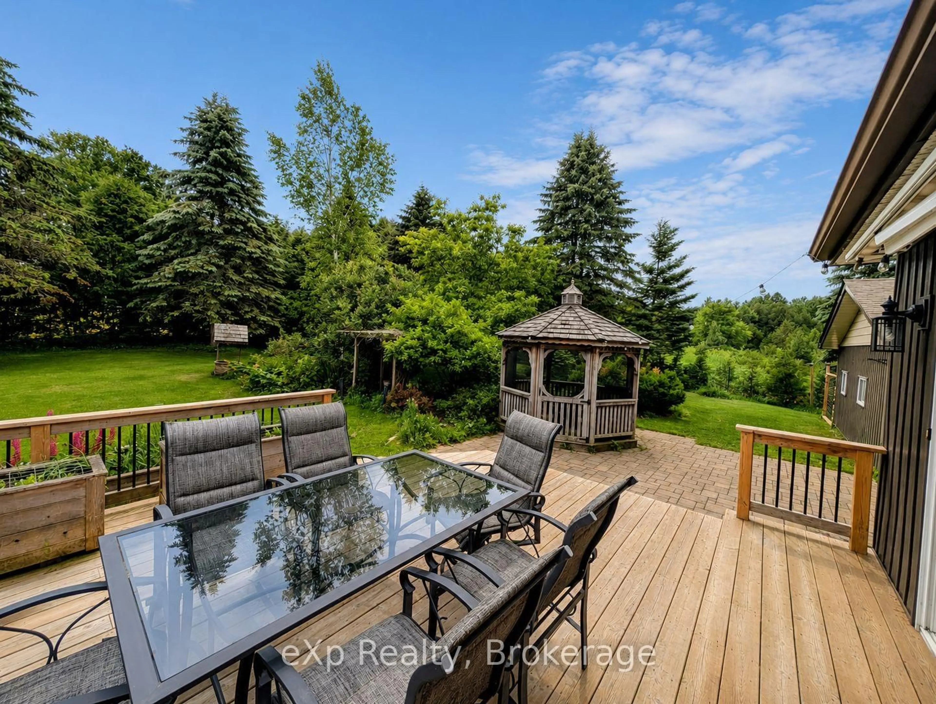Patio, water/lake/river/ocean view for 230 Saugeen St, Grey Highlands Ontario N0C 1K0
