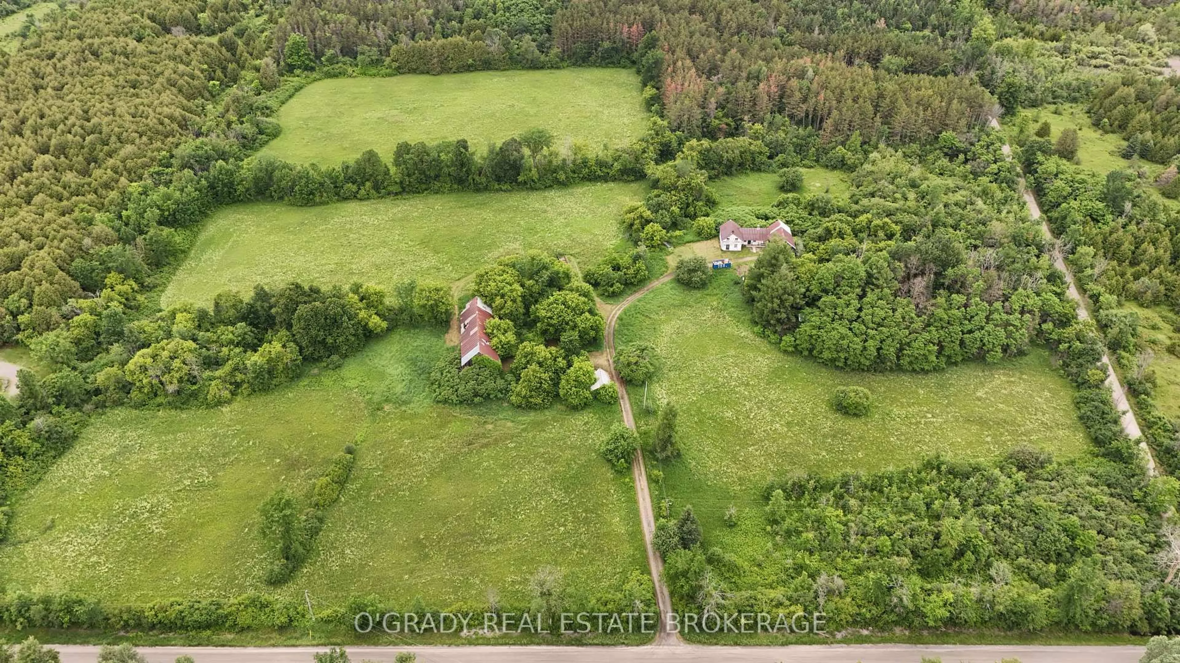 A pic from outside/outdoor area/front of a property/back of a property/a pic from drone, forest/trees view for 8395 Pana Rd, Metcalfe Ontario K0A 2P0