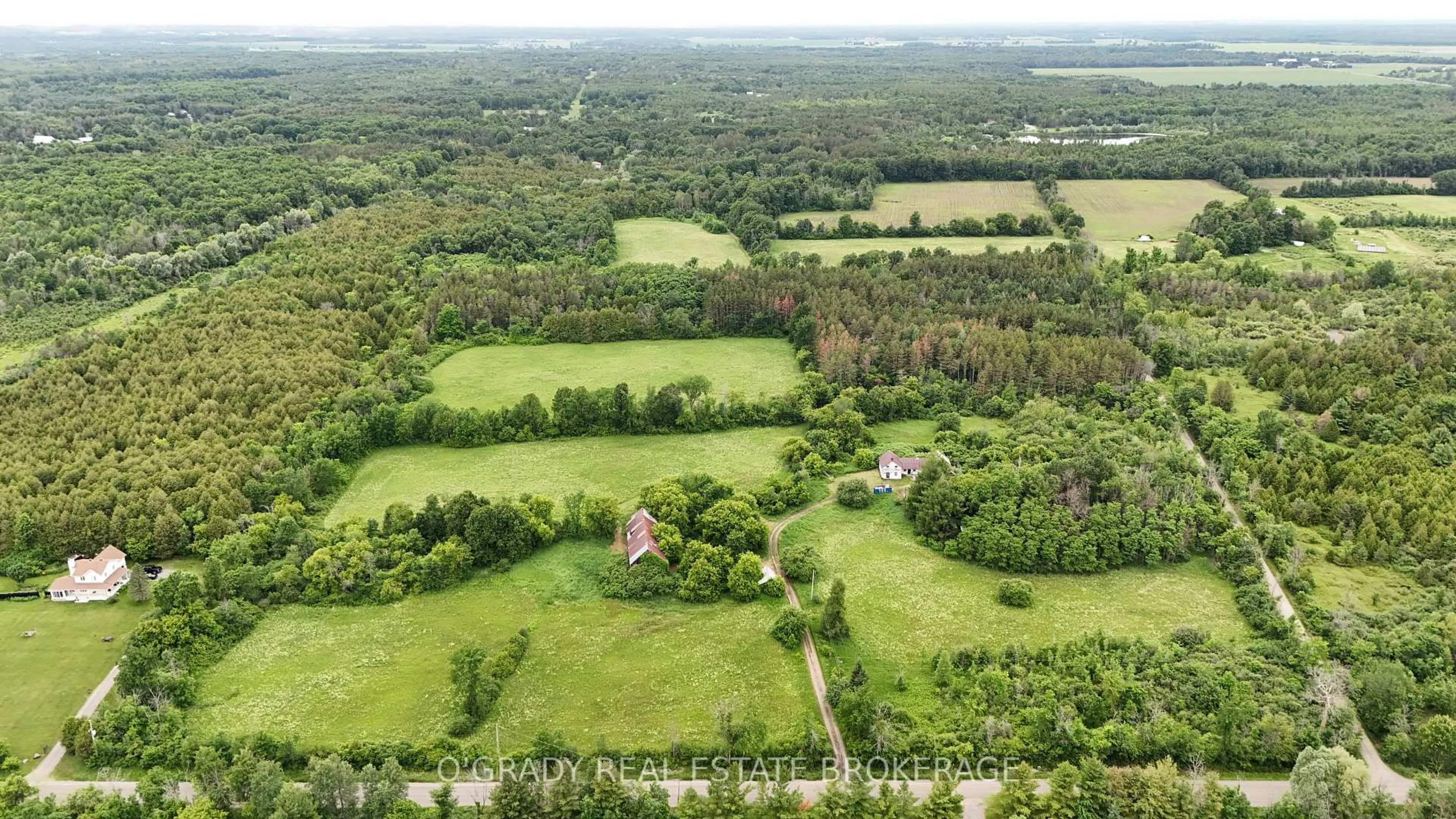 A pic from outside/outdoor area/front of a property/back of a property/a pic from drone, forest/trees view for 8395 Pana Rd, Metcalfe Ontario K0A 2P0